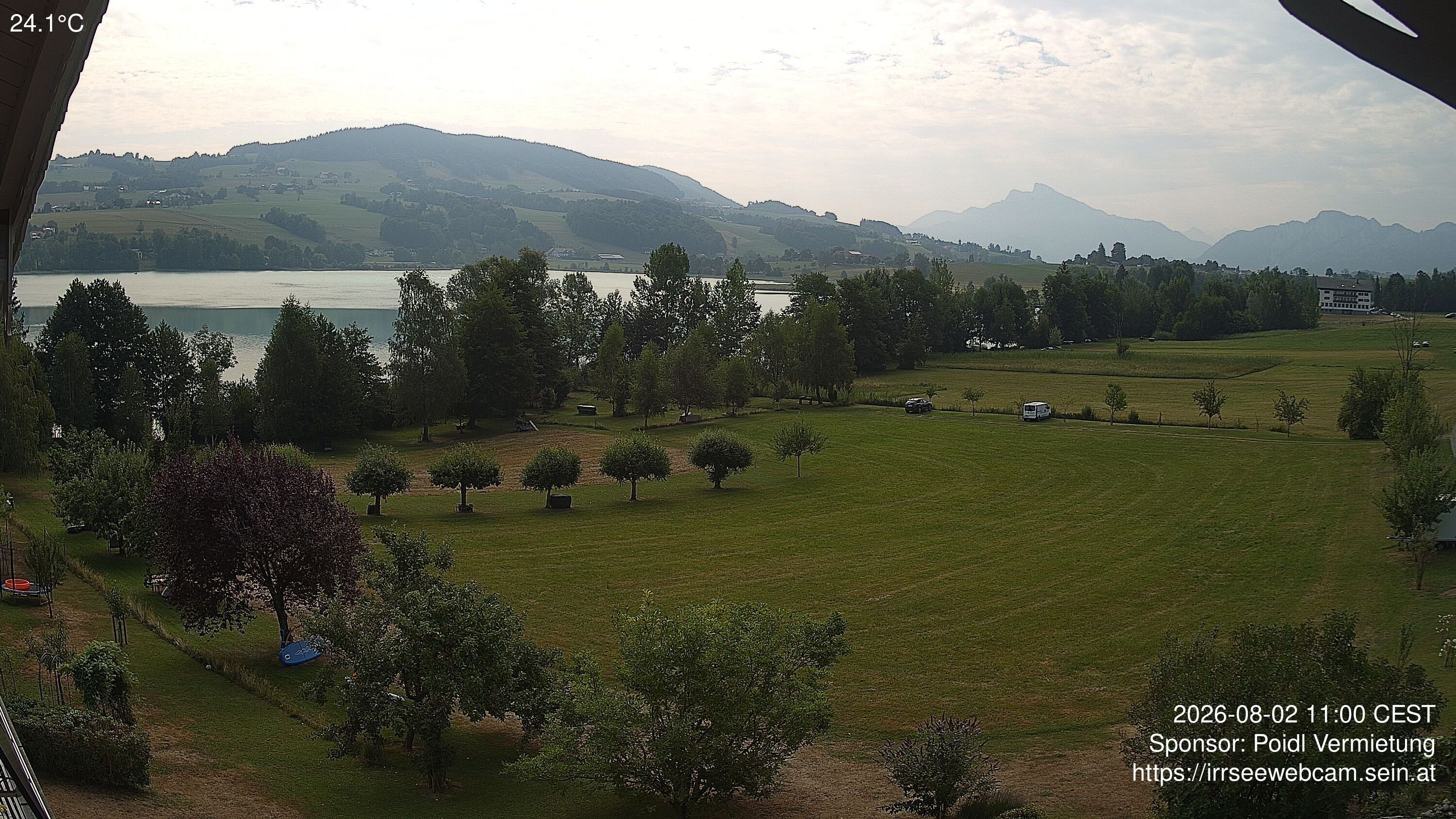 Archiv Foto Irrsee Oberösterreich: Webcam Westufer