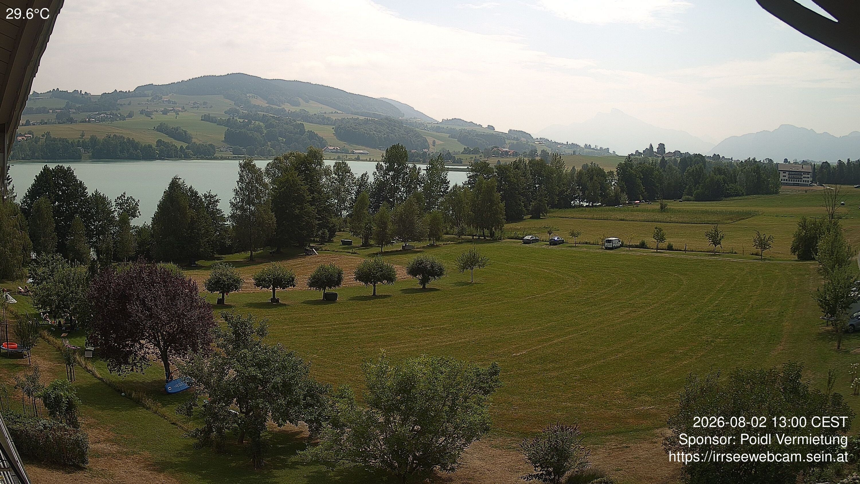 Archiv Foto Irrsee Oberösterreich: Webcam Westufer