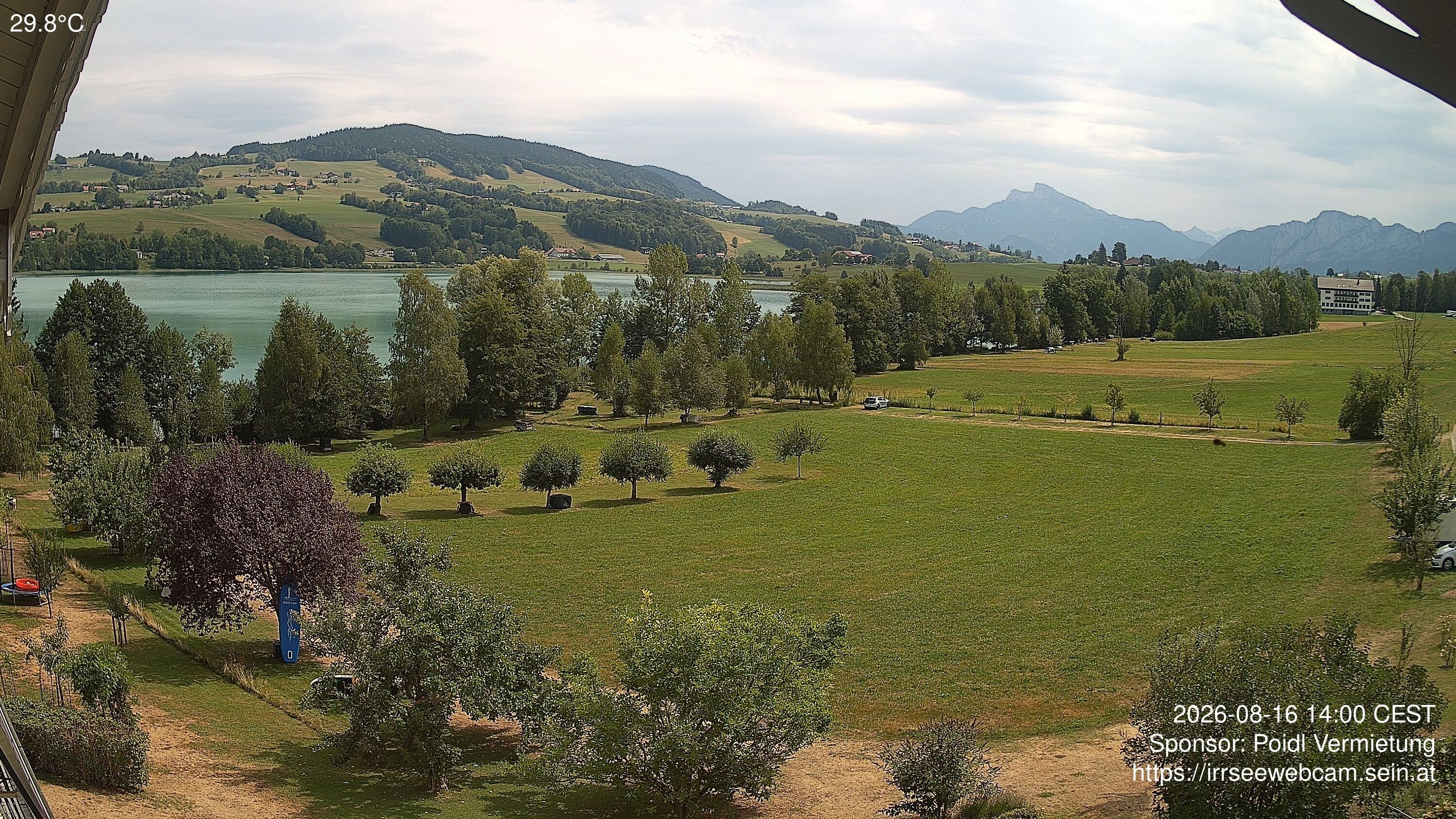 Archiv Foto Irrsee Oberösterreich: Webcam Westufer