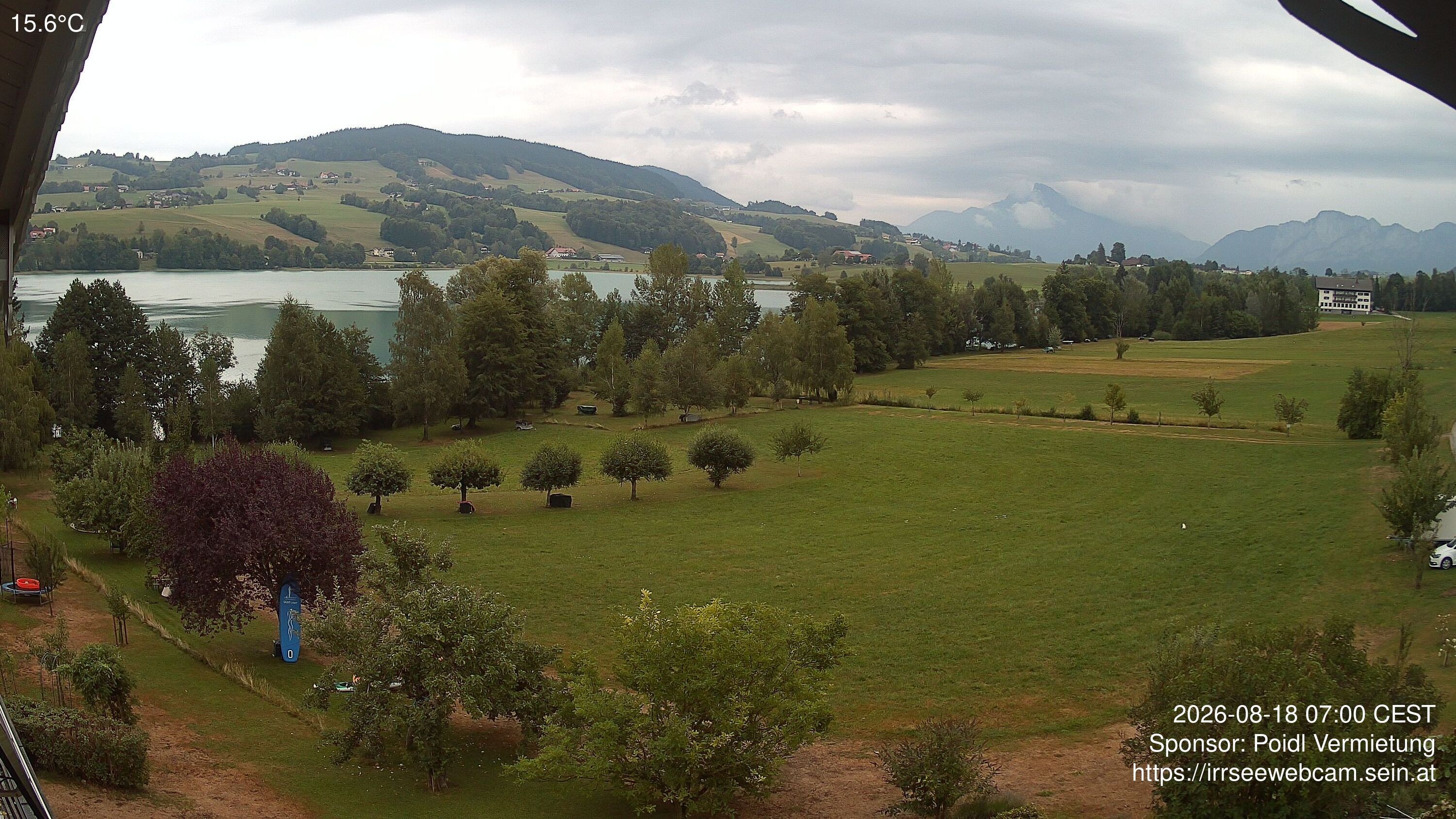 Archiv Foto Irrsee Oberösterreich: Webcam Westufer