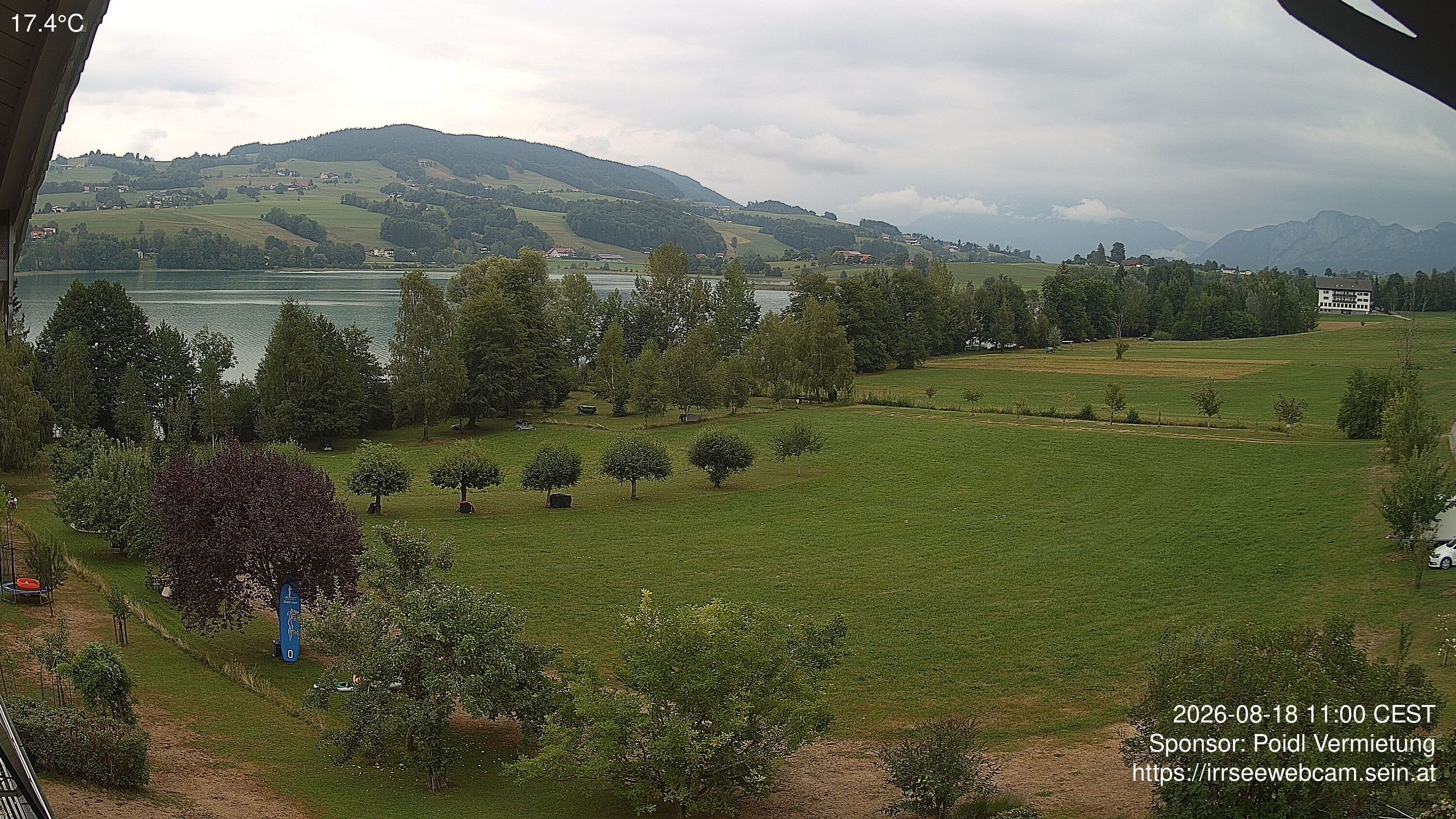 Archiv Foto Irrsee Oberösterreich: Webcam Westufer