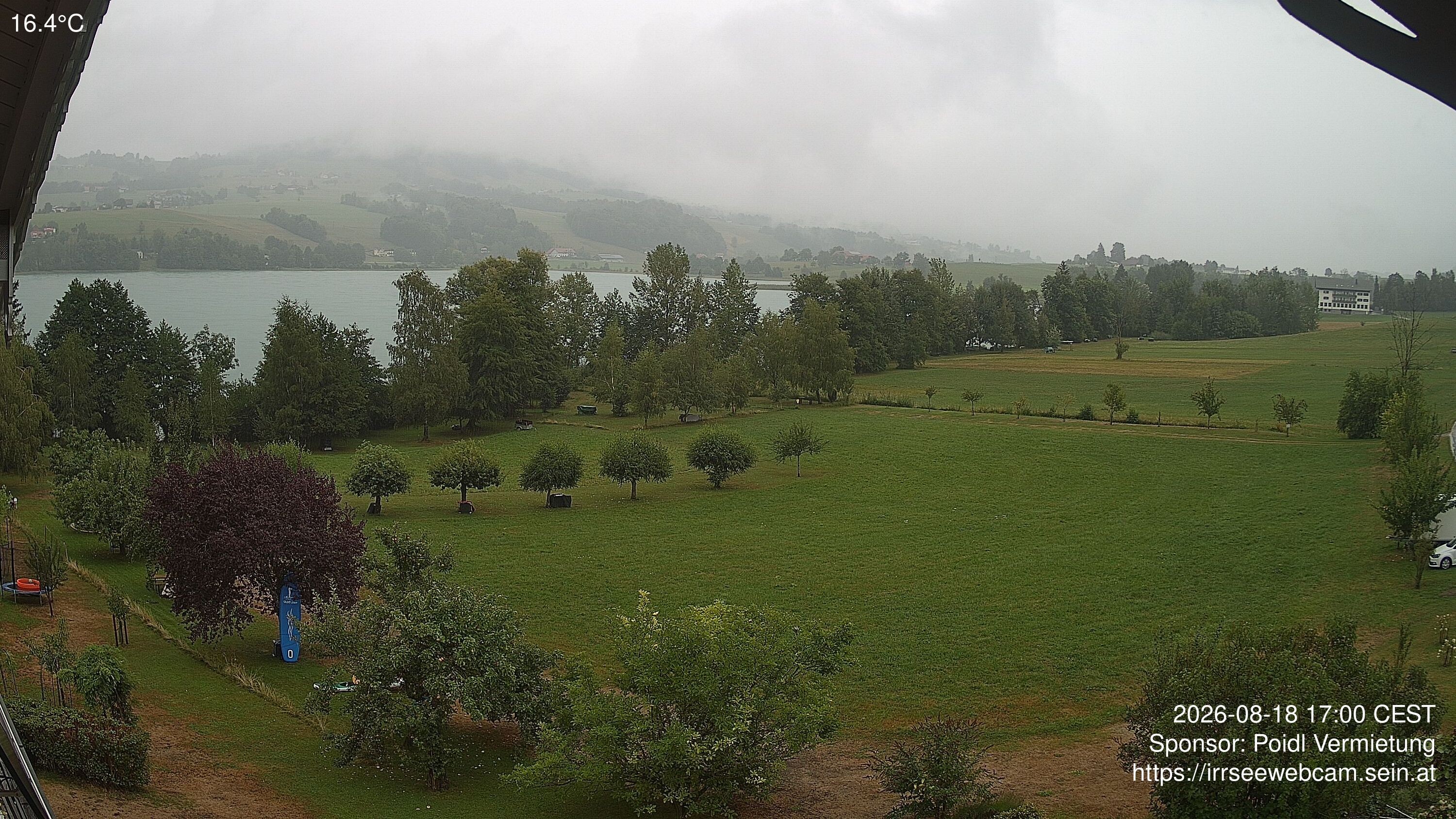 Archiv Foto Irrsee Oberösterreich: Webcam Westufer