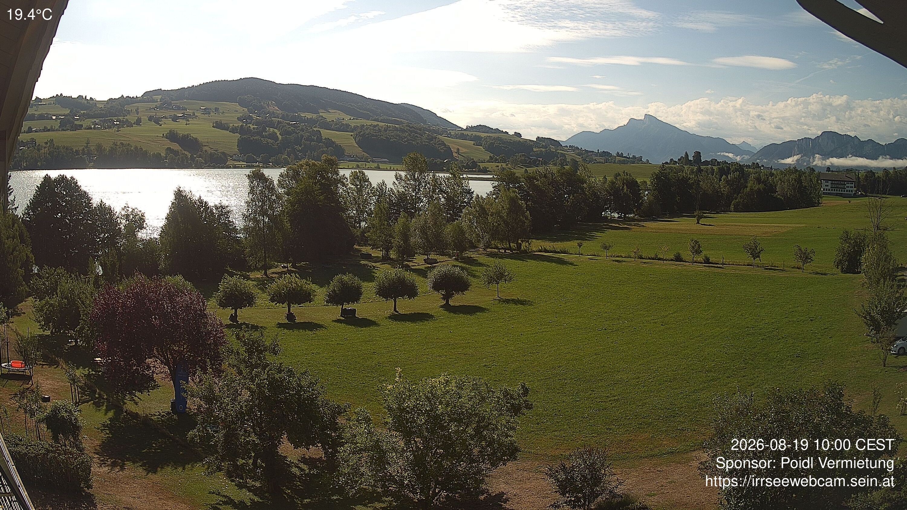 Archiv Foto Irrsee Oberösterreich: Webcam Westufer