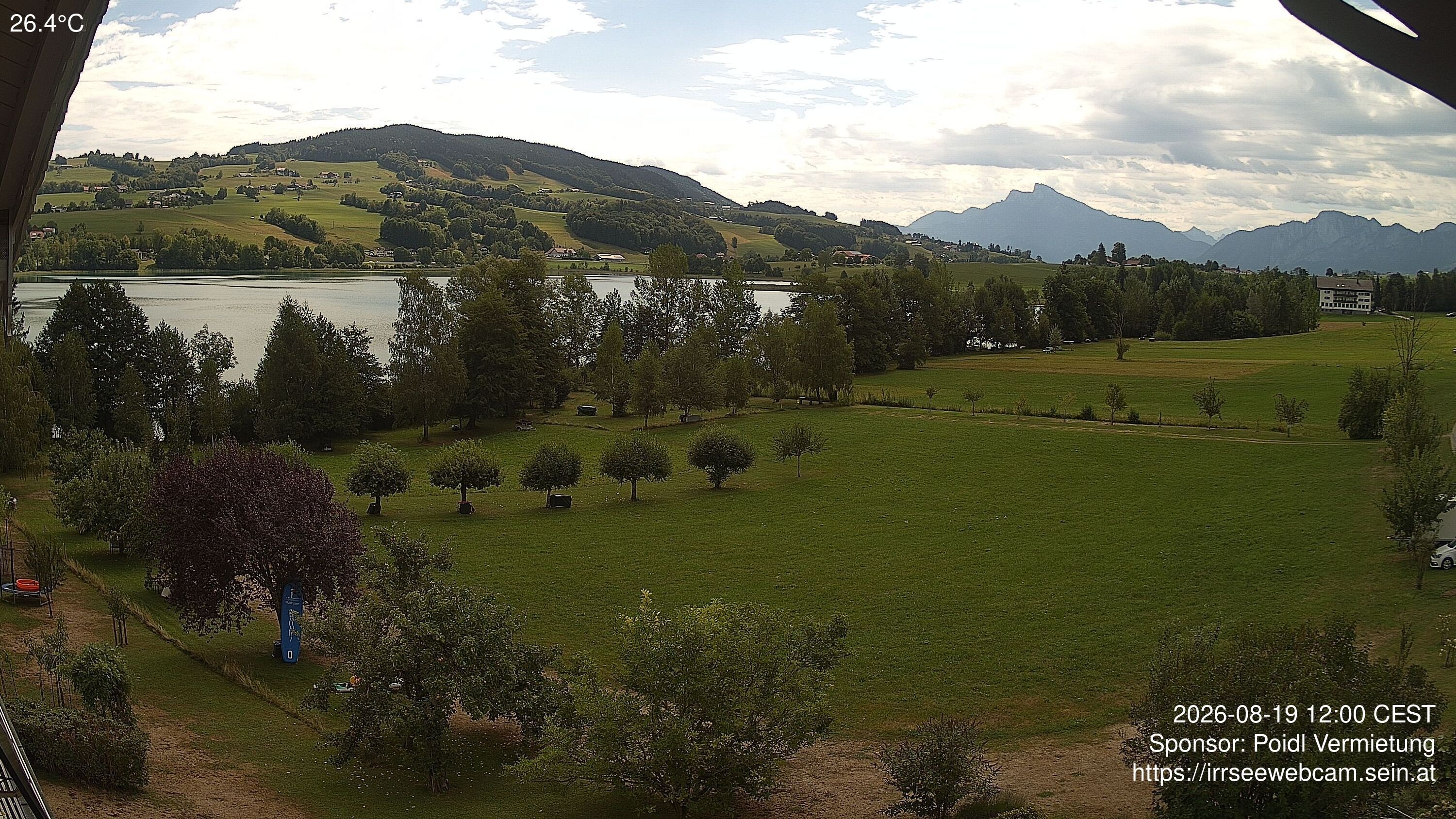 Archiv Foto Irrsee Oberösterreich: Webcam Westufer