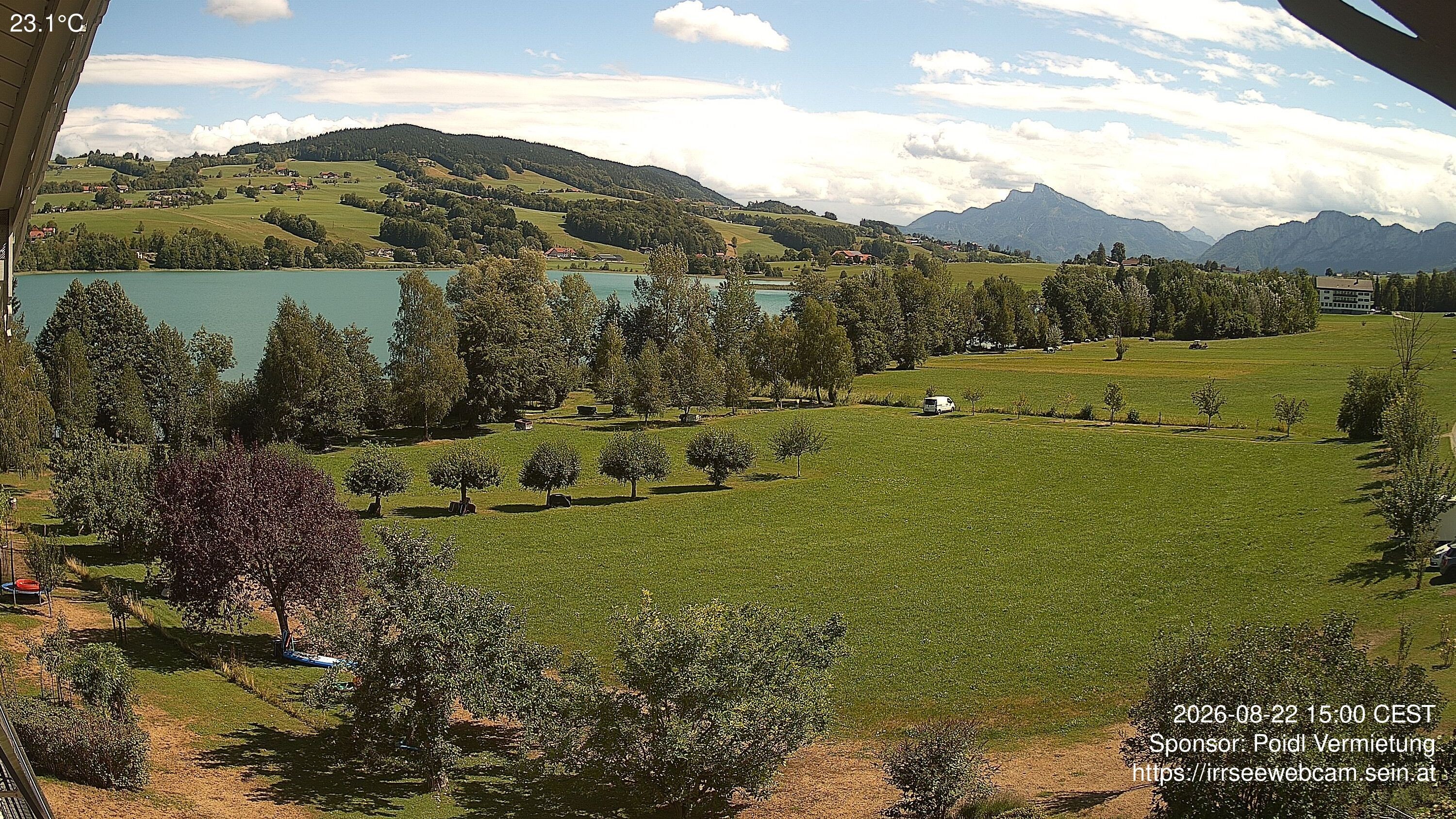 Archiv Foto Irrsee Oberösterreich: Webcam Westufer