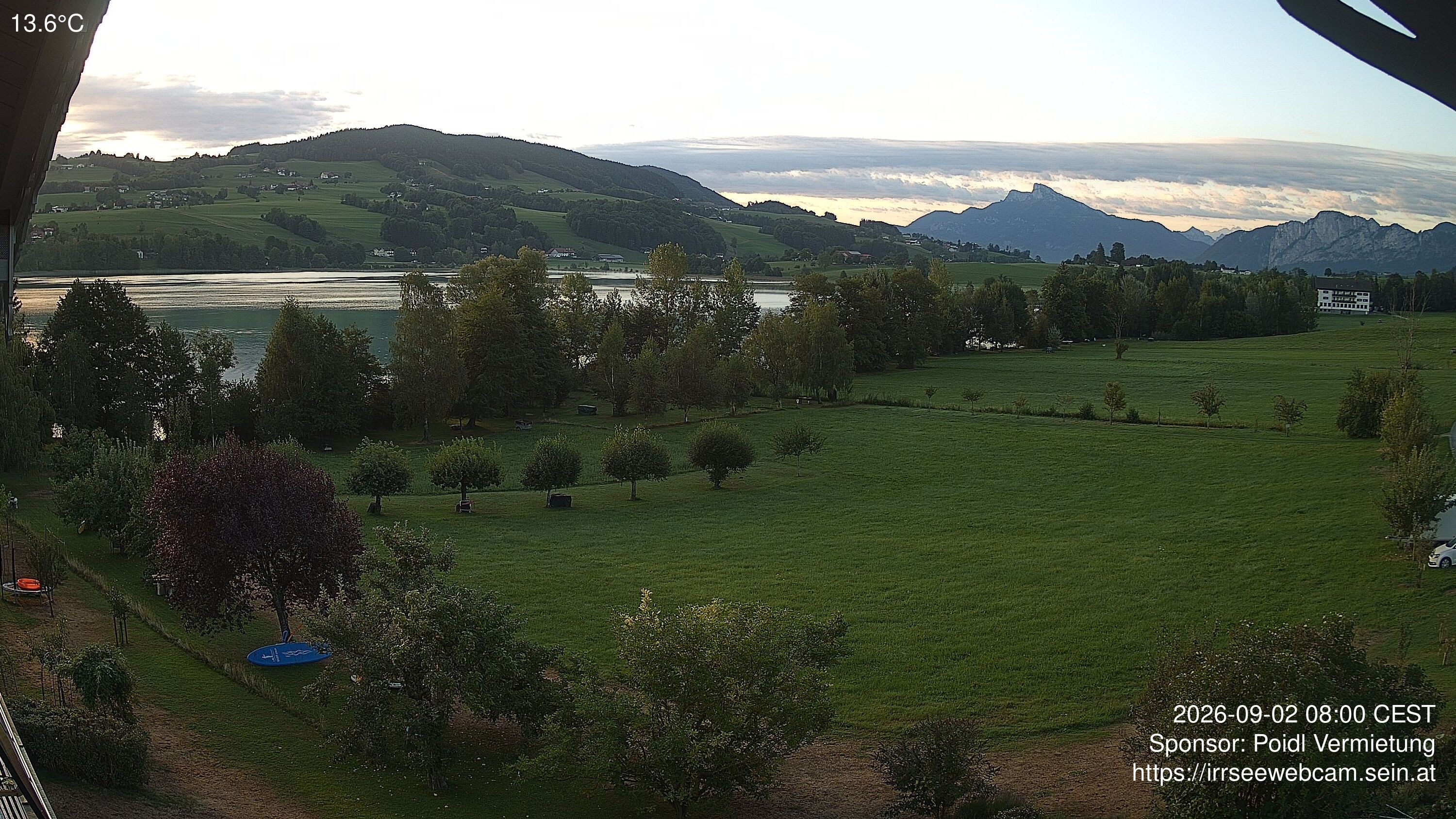 Archiv Foto Irrsee Oberösterreich: Webcam Westufer