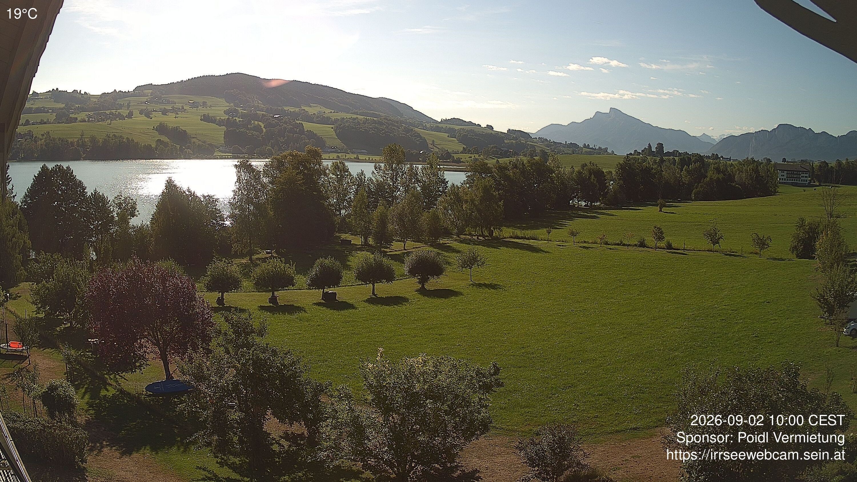 Archiv Foto Irrsee Oberösterreich: Webcam Westufer