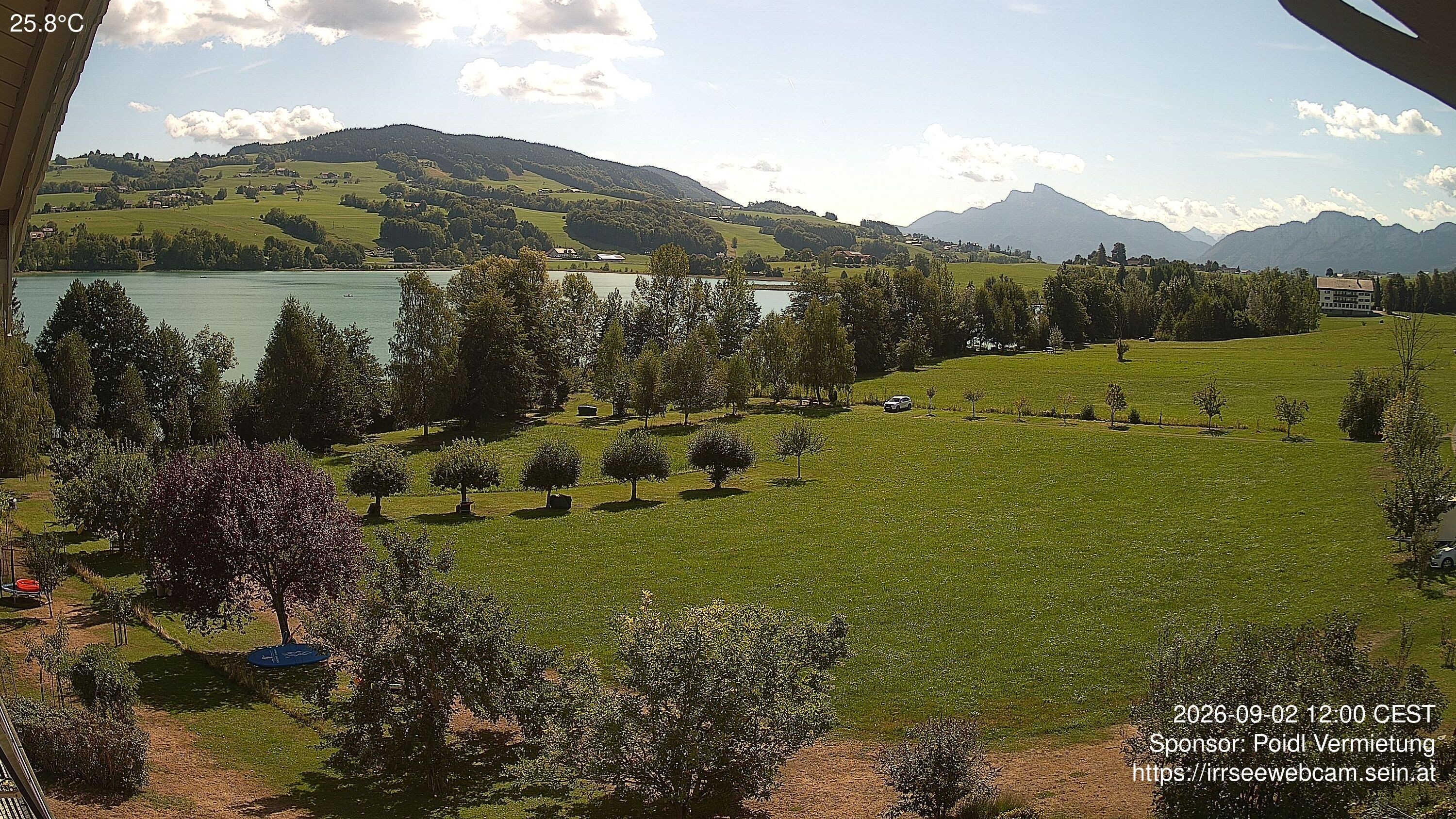 Archiv Foto Irrsee Oberösterreich: Webcam Westufer