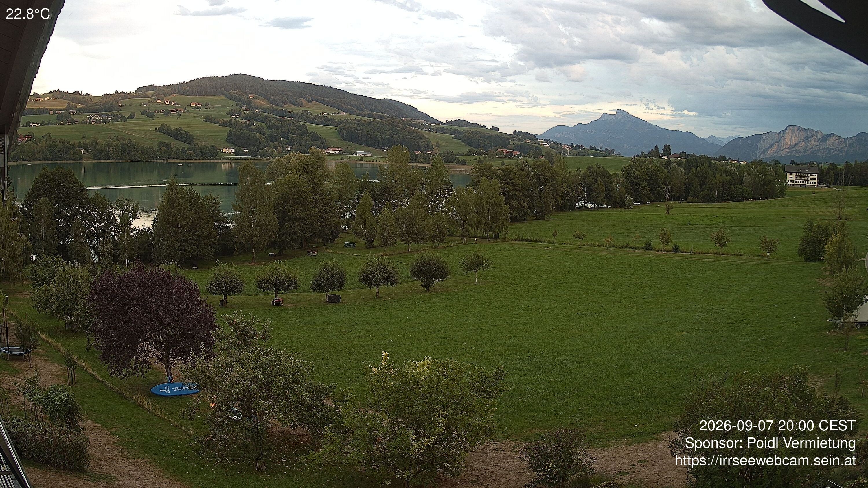 Archiv Foto Irrsee Oberösterreich: Webcam Westufer