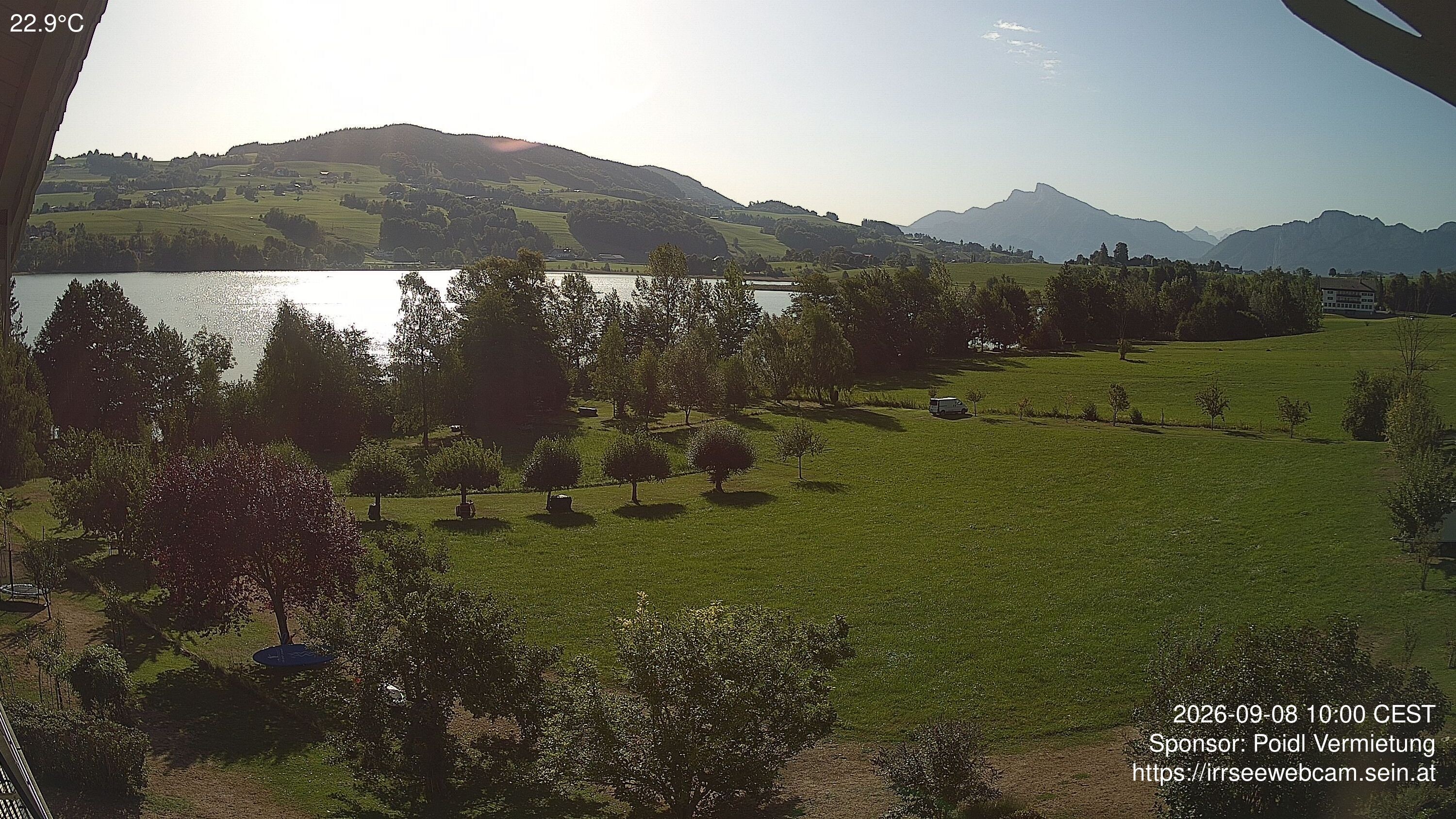 Archiv Foto Irrsee Oberösterreich: Webcam Westufer