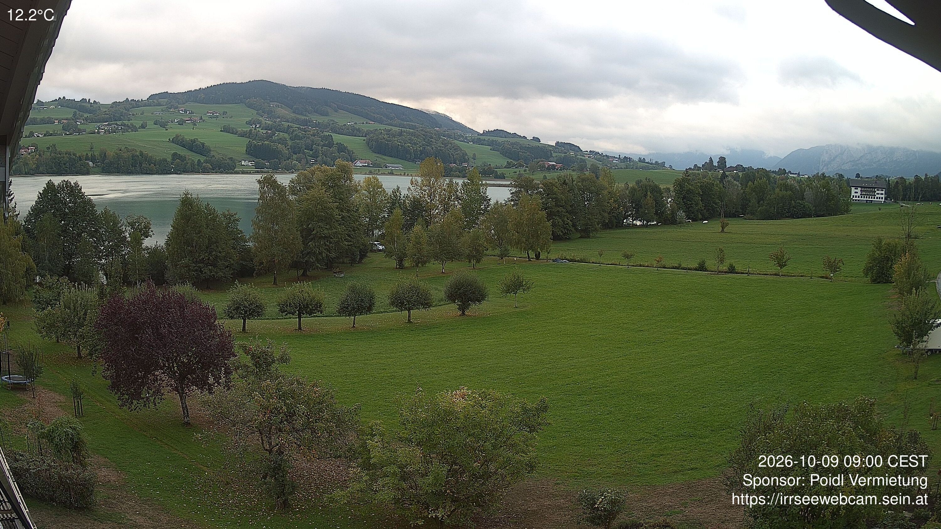 Archiv Foto Irrsee Oberösterreich: Webcam Westufer