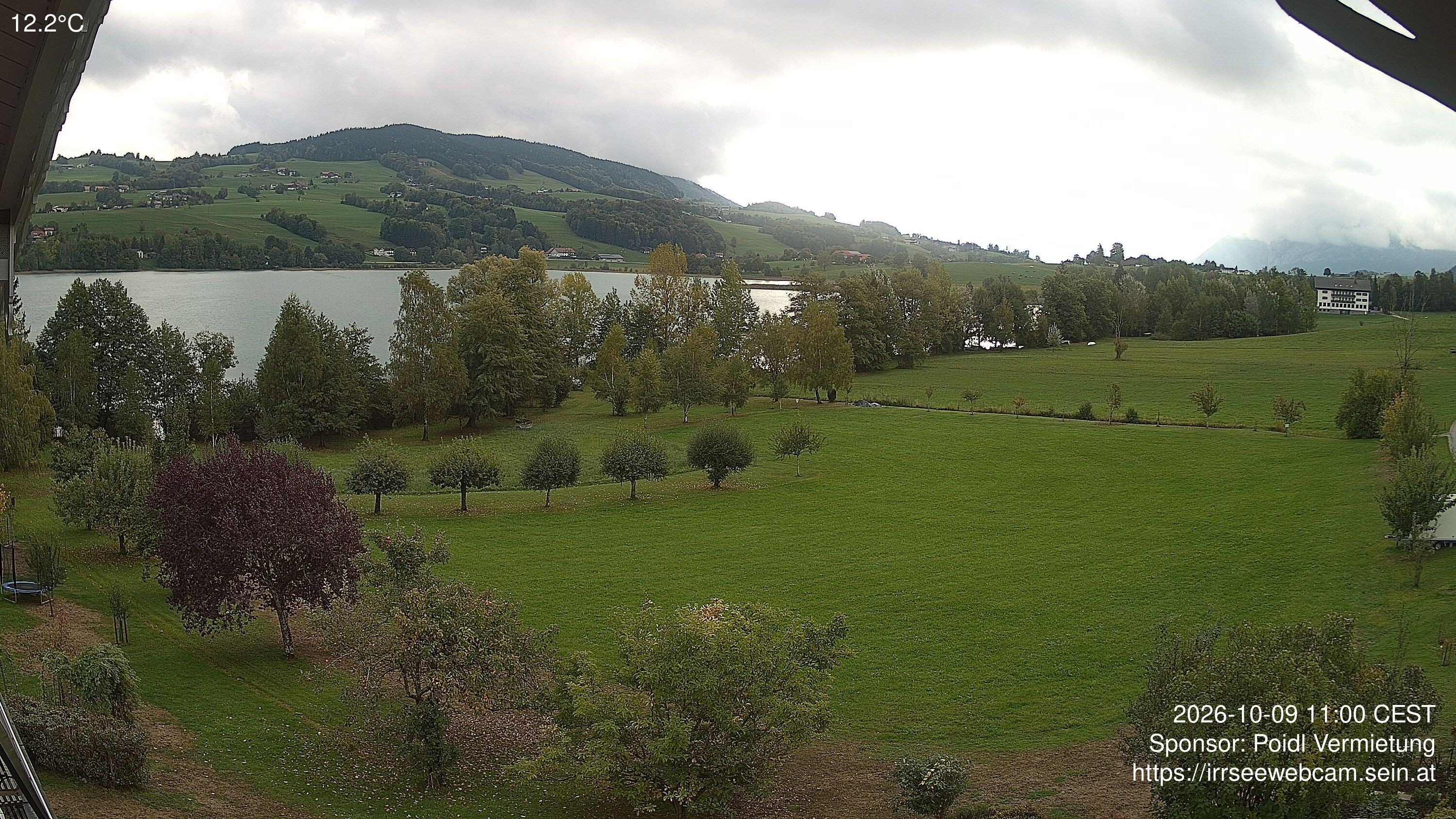 Archiv Foto Irrsee Oberösterreich: Webcam Westufer