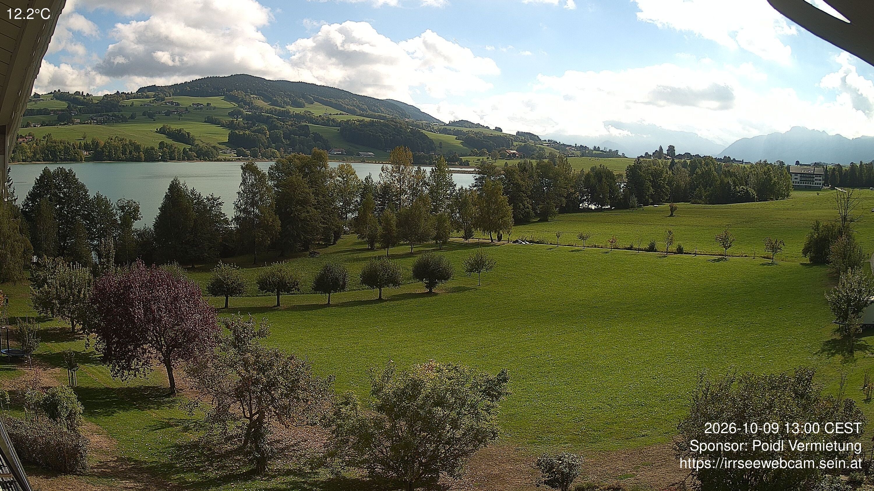 Archiv Foto Irrsee Oberösterreich: Webcam Westufer