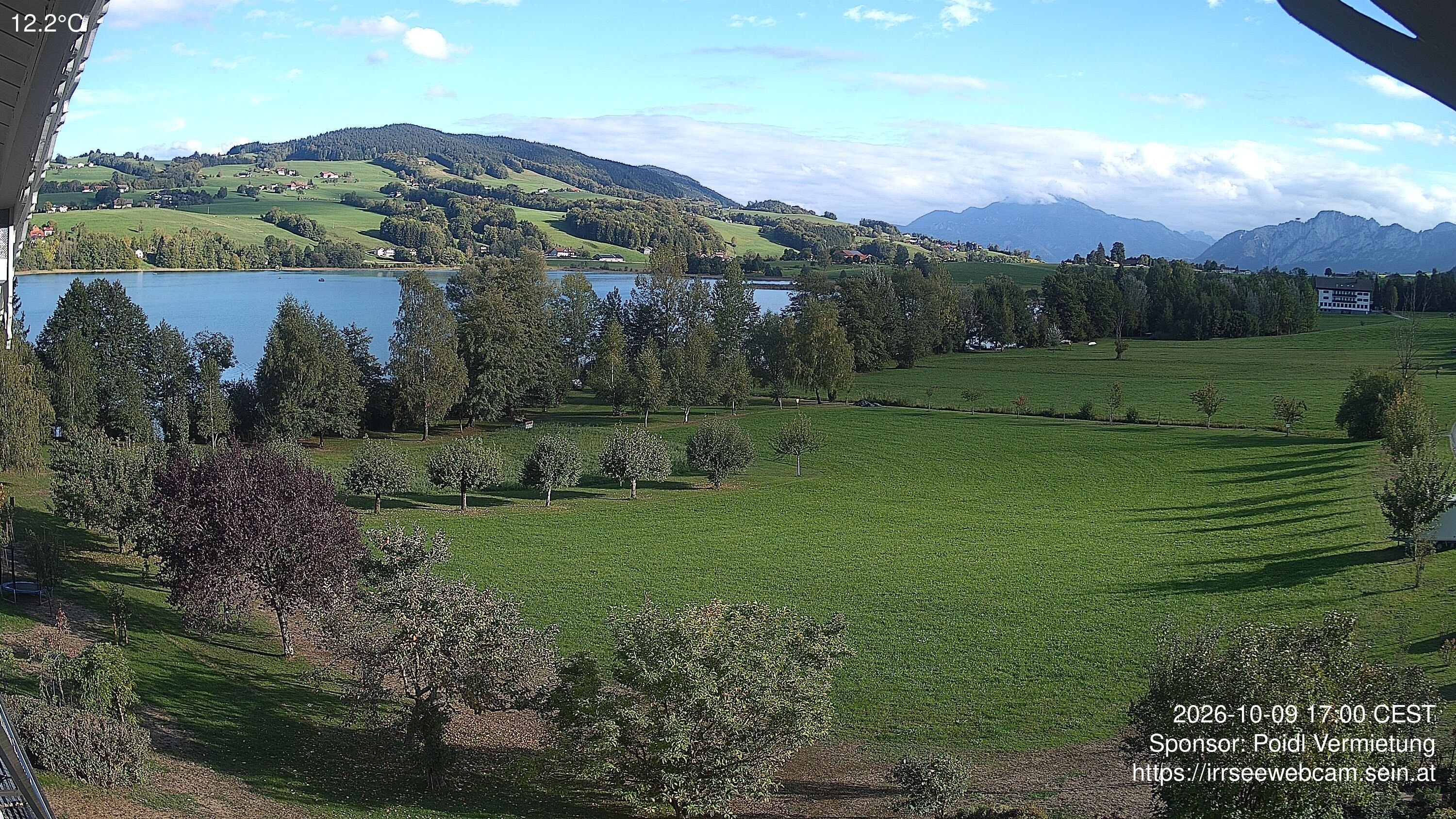 Archiv Foto Irrsee Oberösterreich: Webcam Westufer
