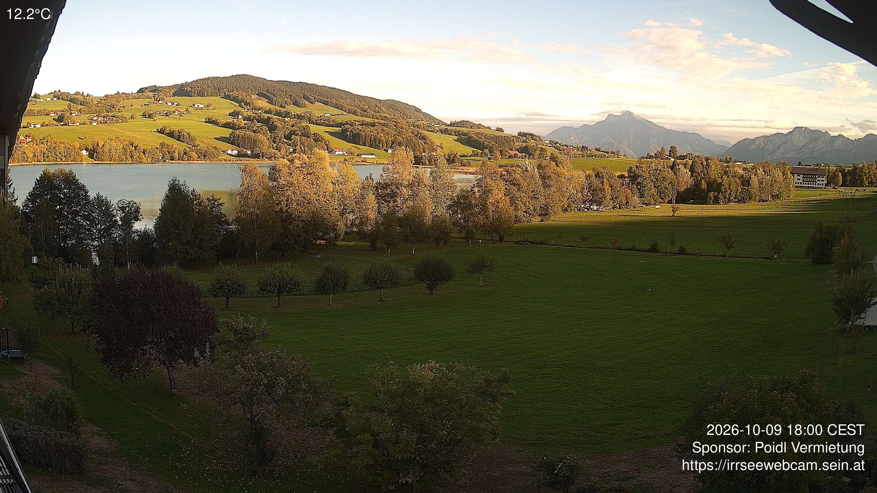 Archiv Foto Irrsee Oberösterreich: Webcam Westufer