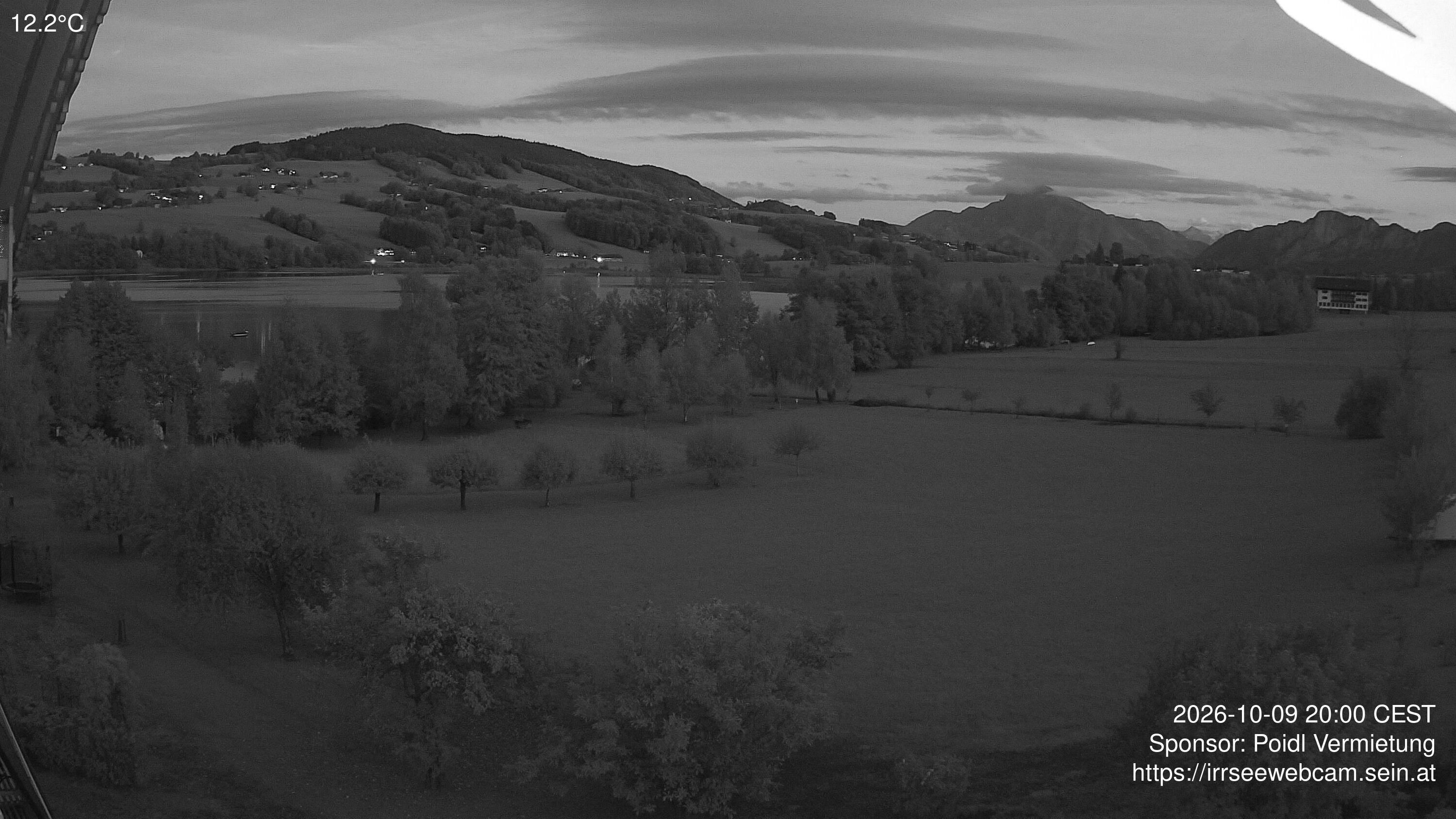 Archiv Foto Irrsee Oberösterreich: Webcam Westufer