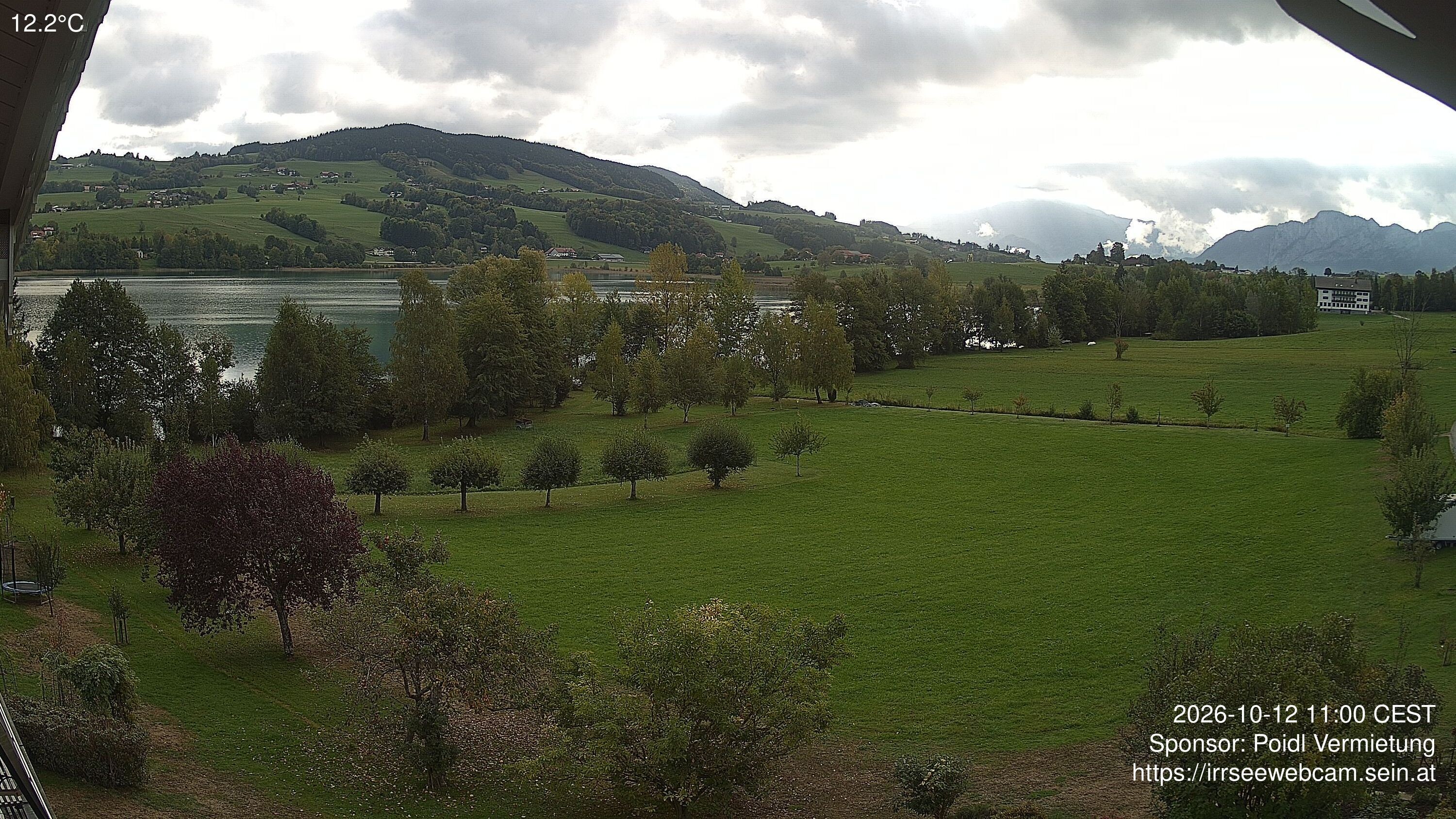 Archiv Foto Irrsee Oberösterreich: Webcam Westufer