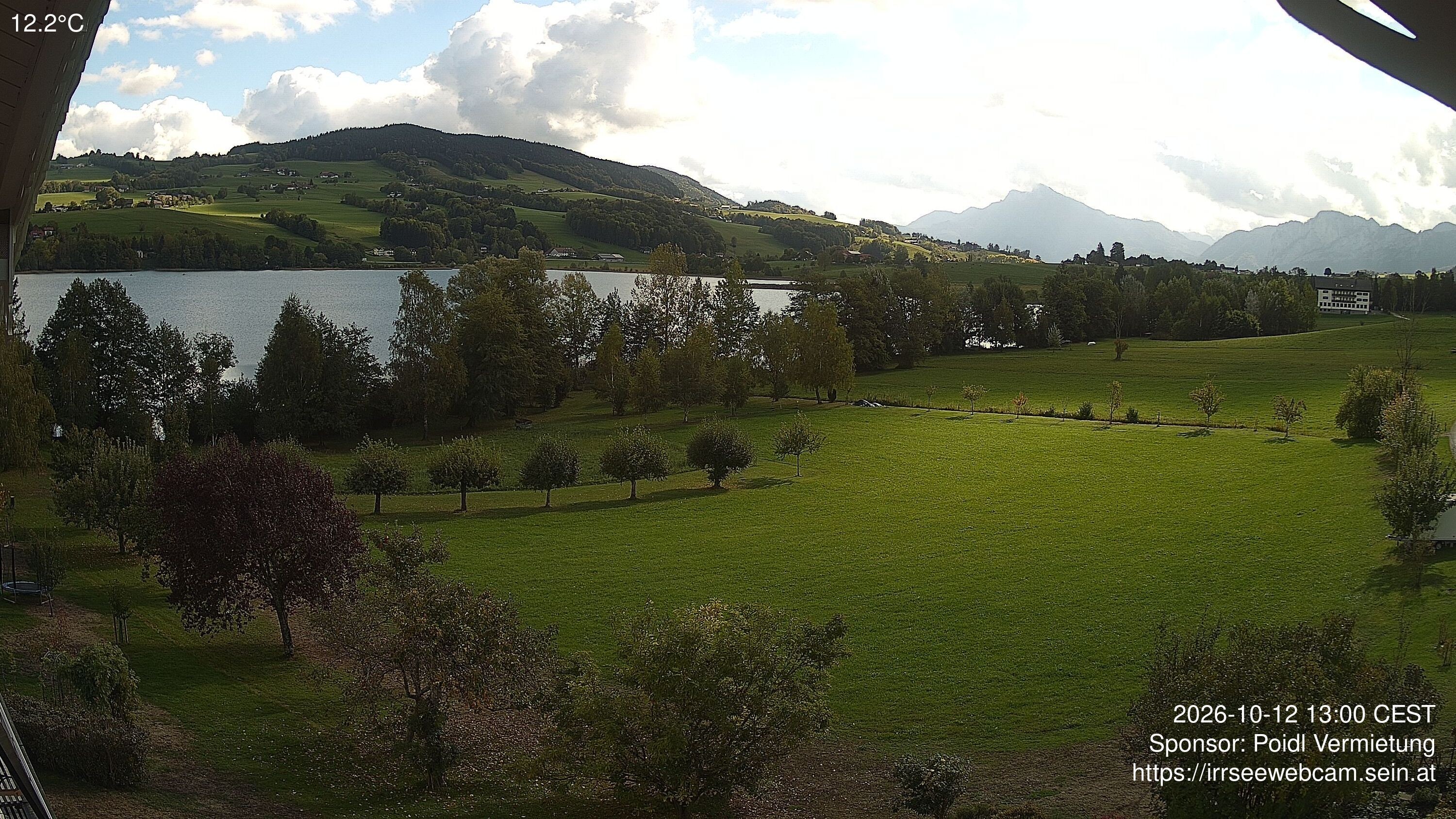 Archiv Foto Irrsee Oberösterreich: Webcam Westufer
