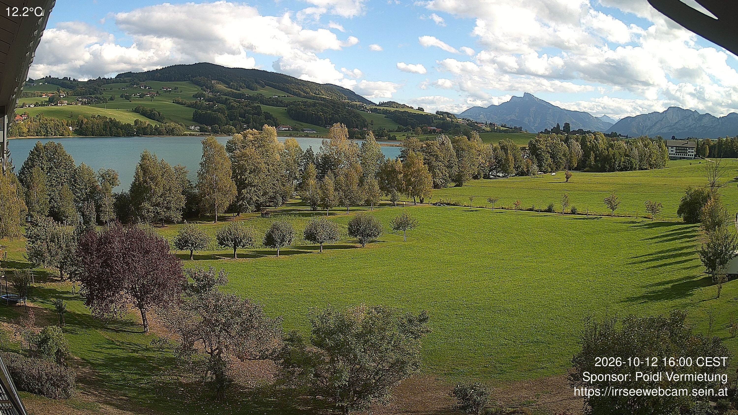 Archiv Foto Irrsee Oberösterreich: Webcam Westufer