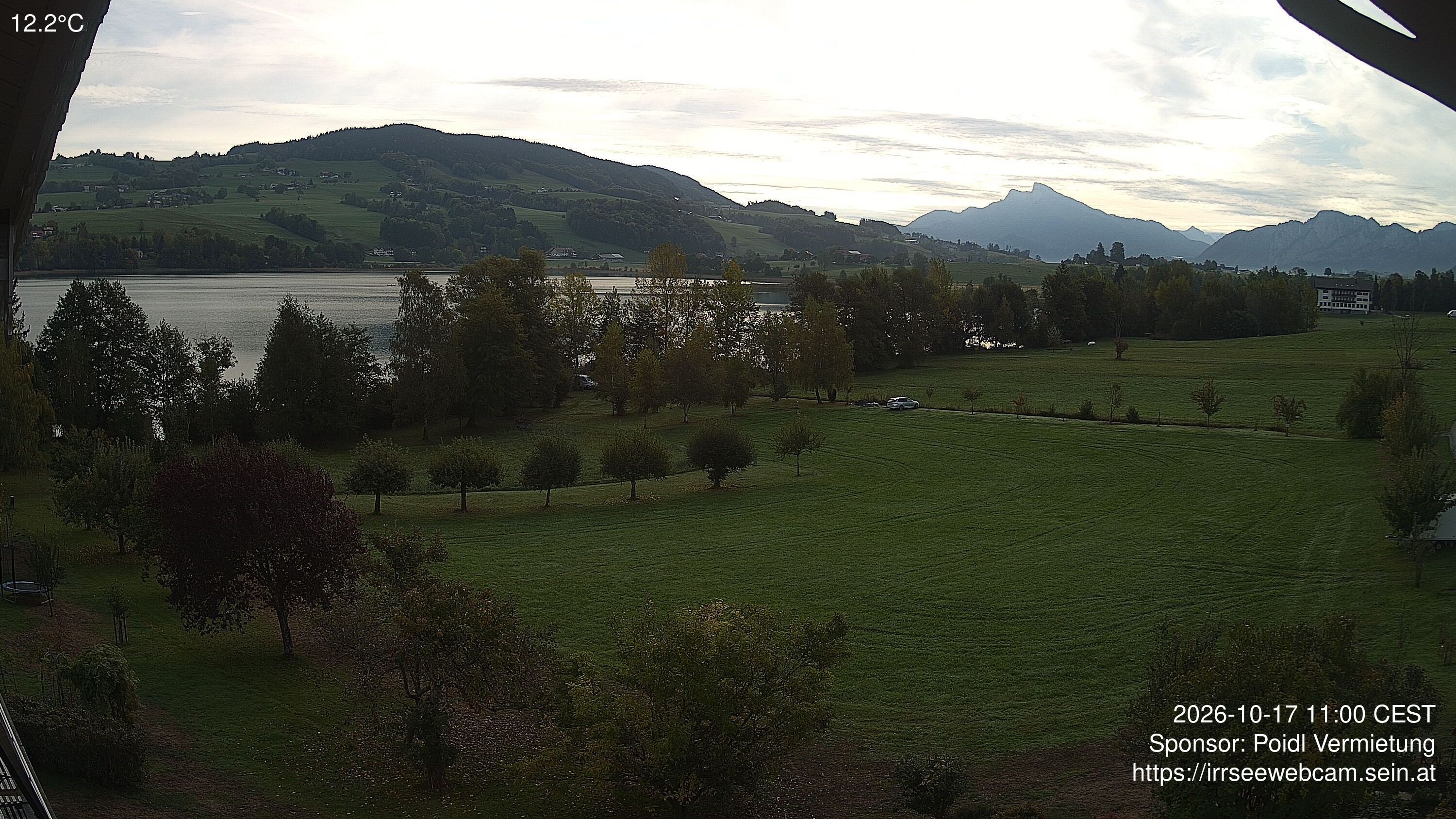 Archiv Foto Irrsee Oberösterreich: Webcam Westufer