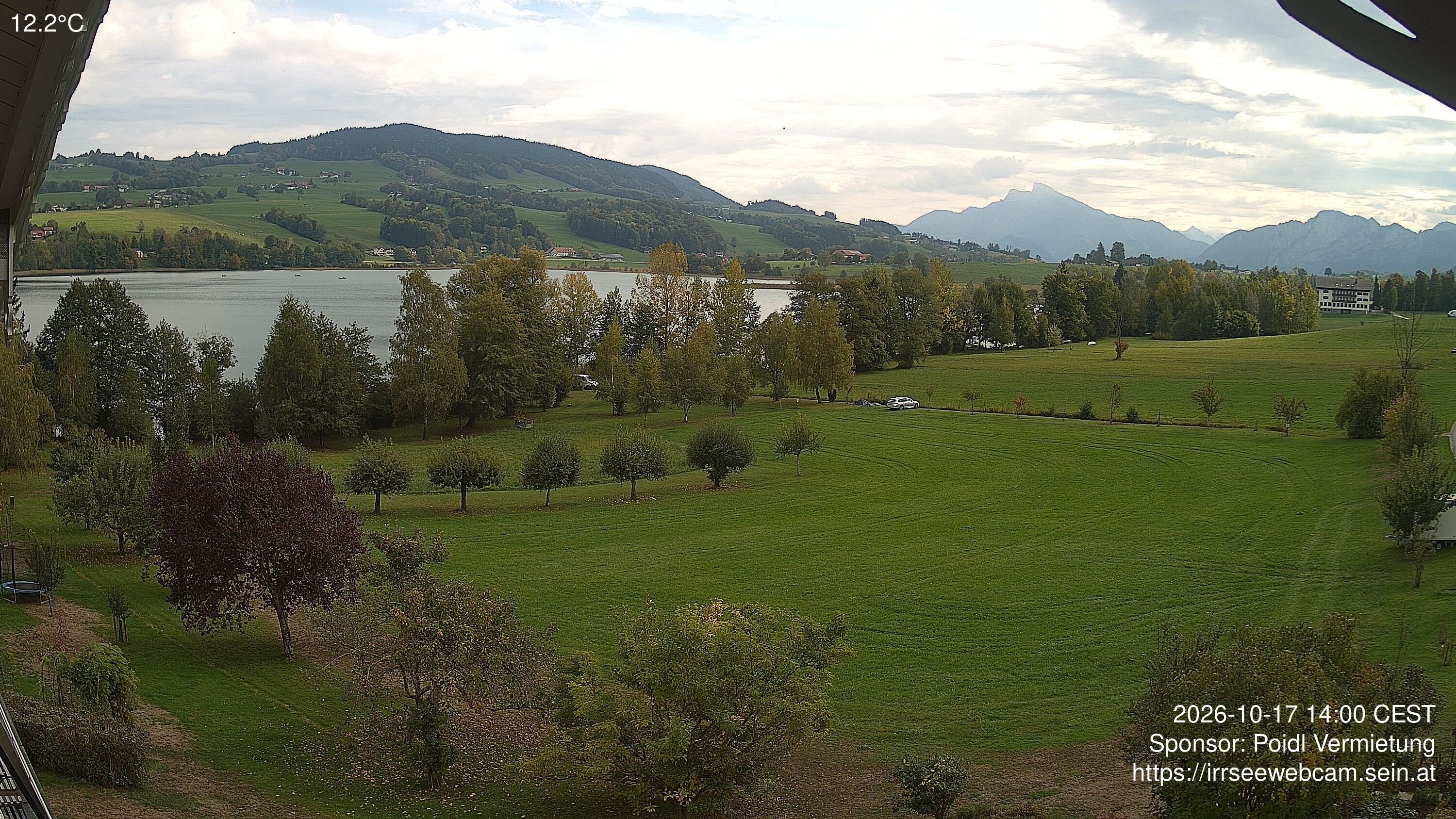 Archiv Foto Irrsee Oberösterreich: Webcam Westufer