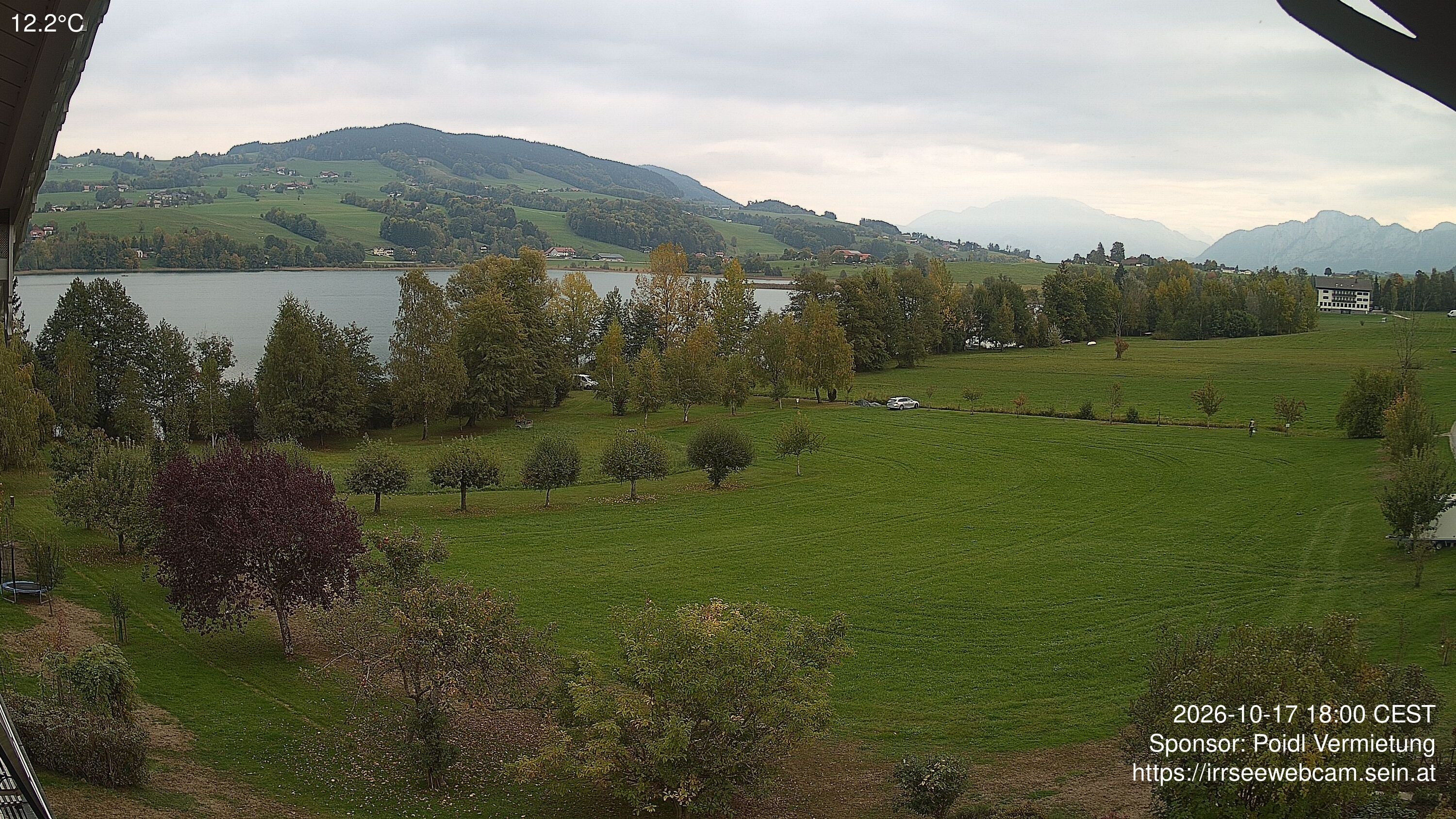 Archiv Foto Irrsee Oberösterreich: Webcam Westufer