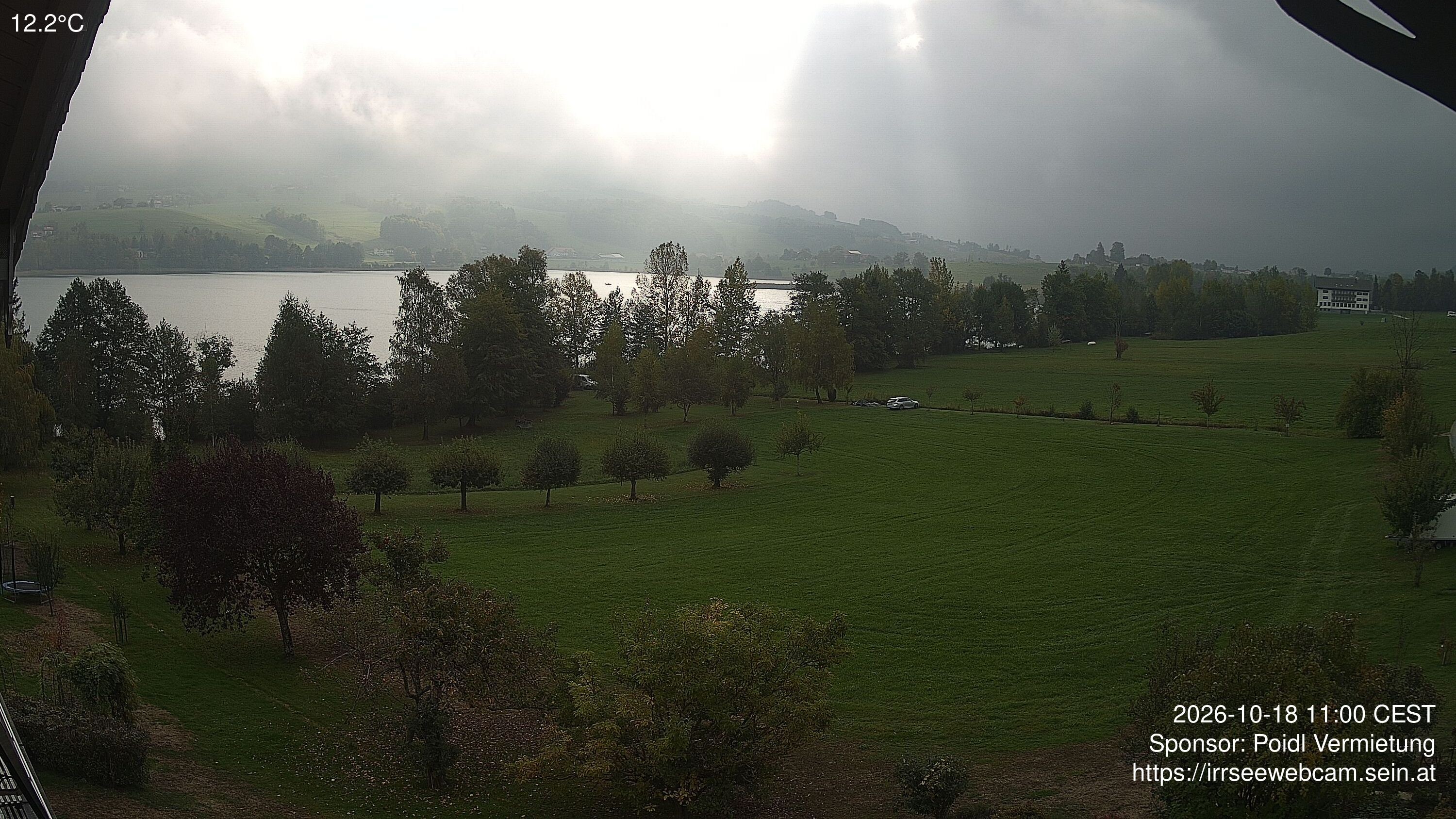 Archiv Foto Irrsee Oberösterreich: Webcam Westufer