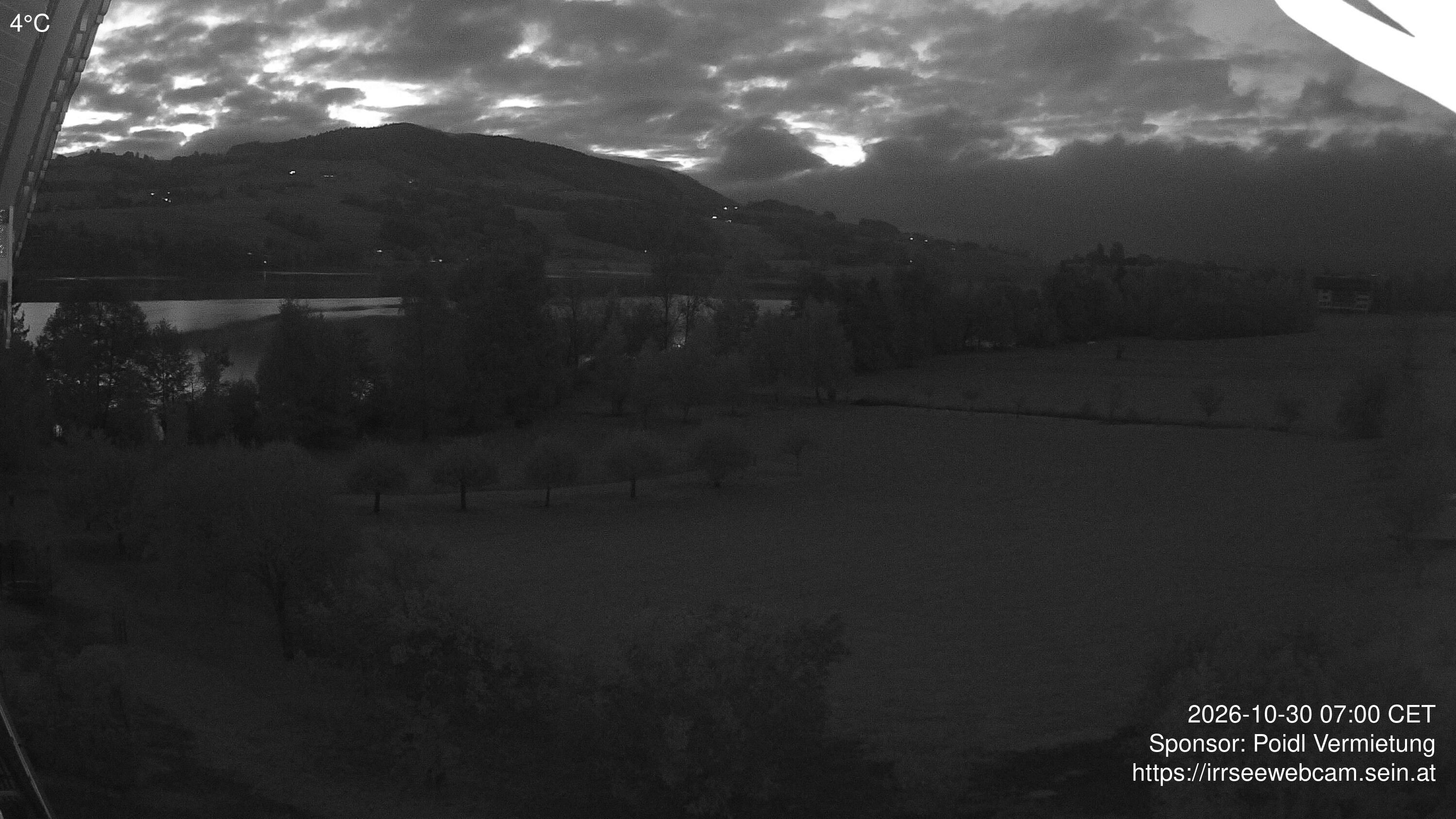 Archiv Foto Irrsee Oberösterreich: Webcam Westufer
