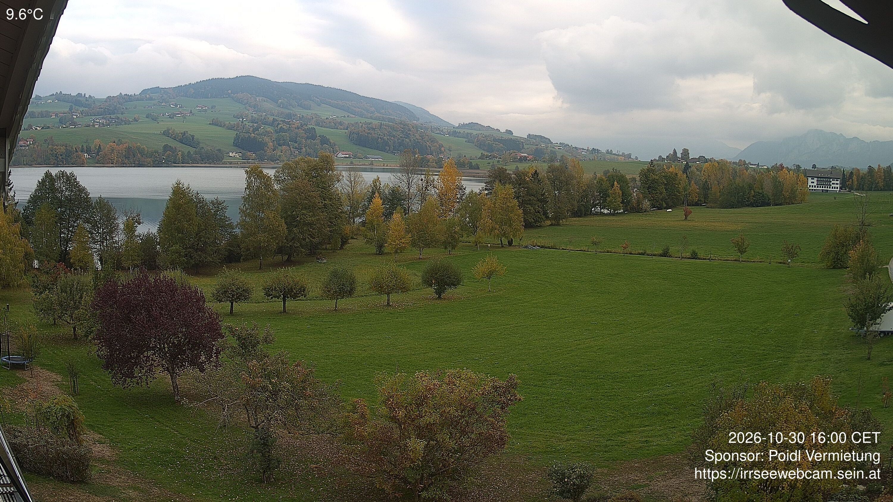 Archiv Foto Irrsee Oberösterreich: Webcam Westufer