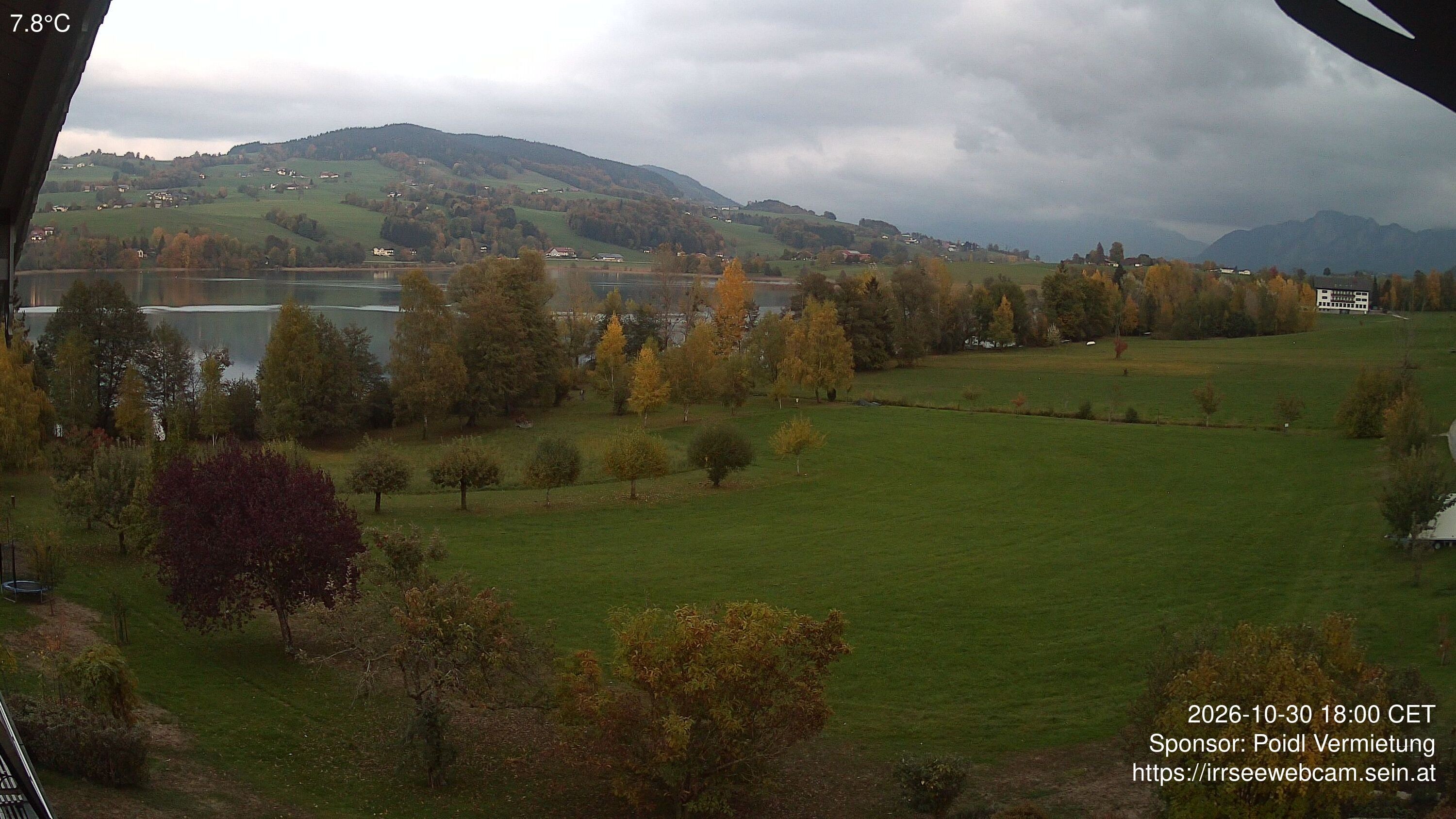 Archiv Foto Irrsee Oberösterreich: Webcam Westufer
