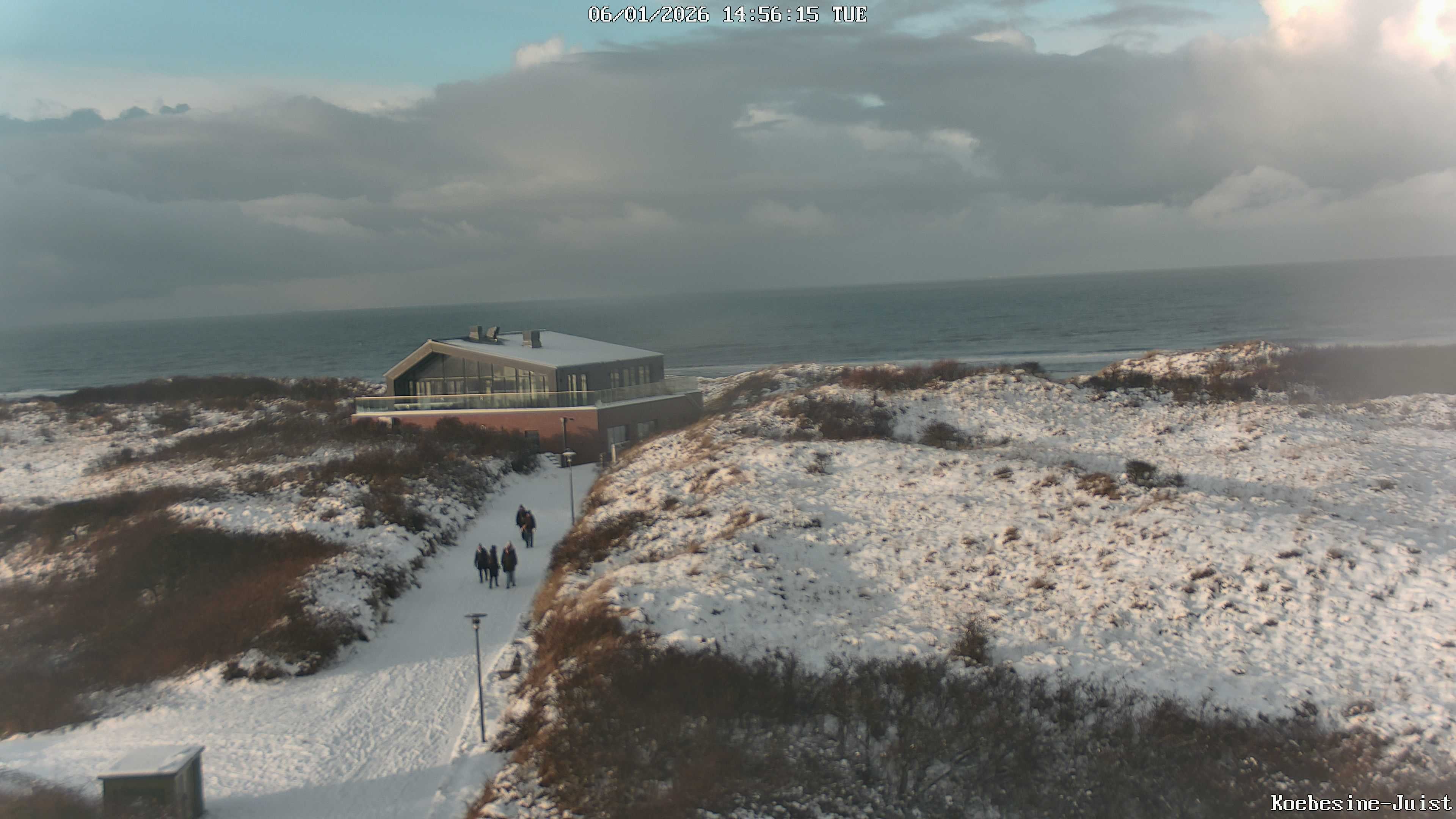 Archiv Foto Webcam Haus Köbesine auf Juist: Blick zum Strand