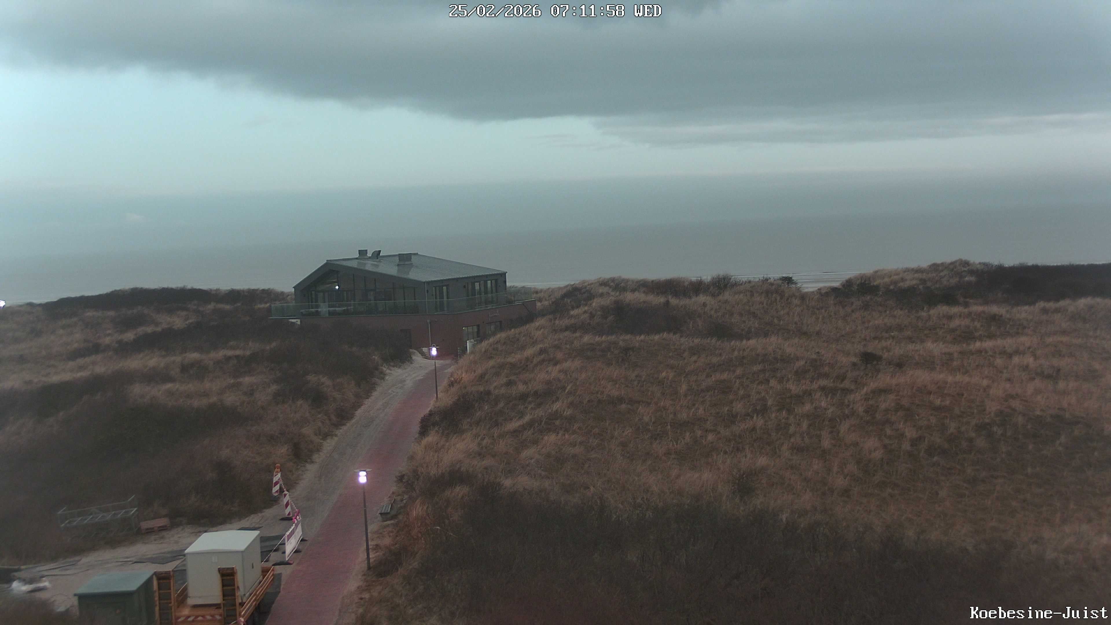 Archiv Foto Webcam Haus Köbesine auf Juist: Blick zum Strand