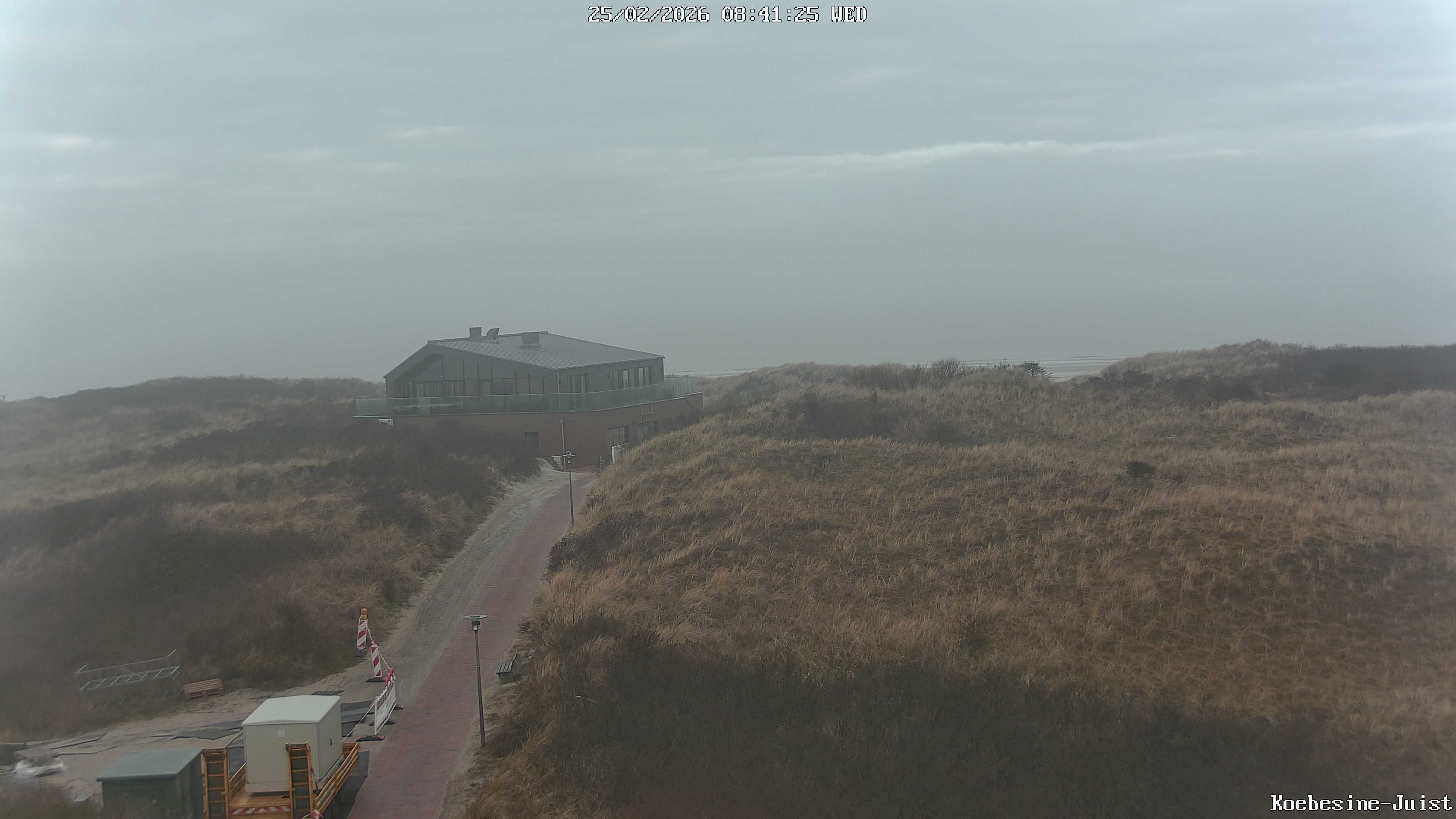 Archiv Foto Webcam Haus Köbesine auf Juist: Blick zum Strand