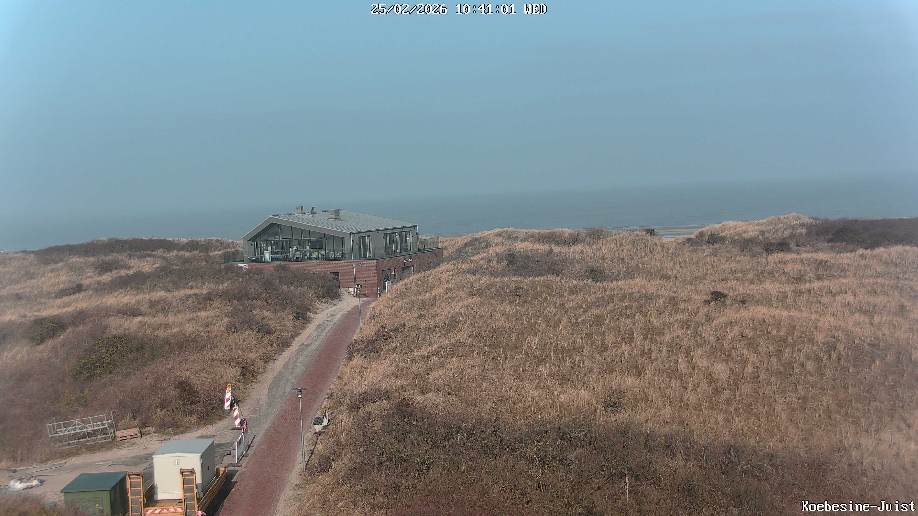 Archiv Foto Webcam Haus Köbesine auf Juist: Blick zum Strand