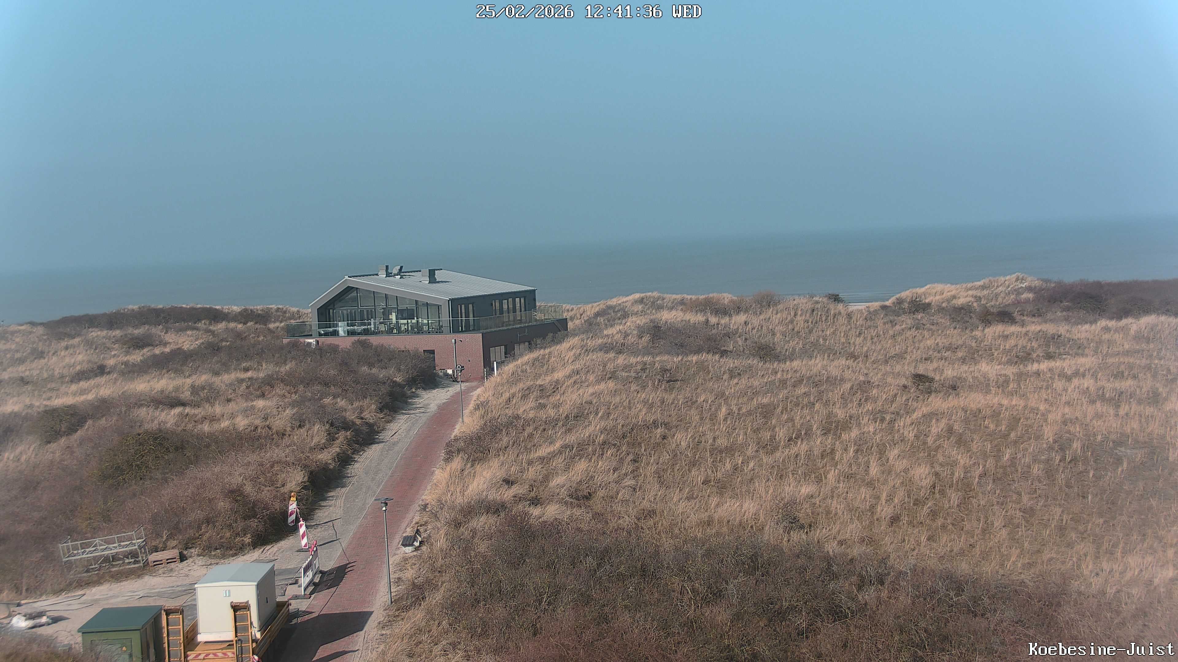 Archiv Foto Webcam Haus Köbesine auf Juist: Blick zum Strand
