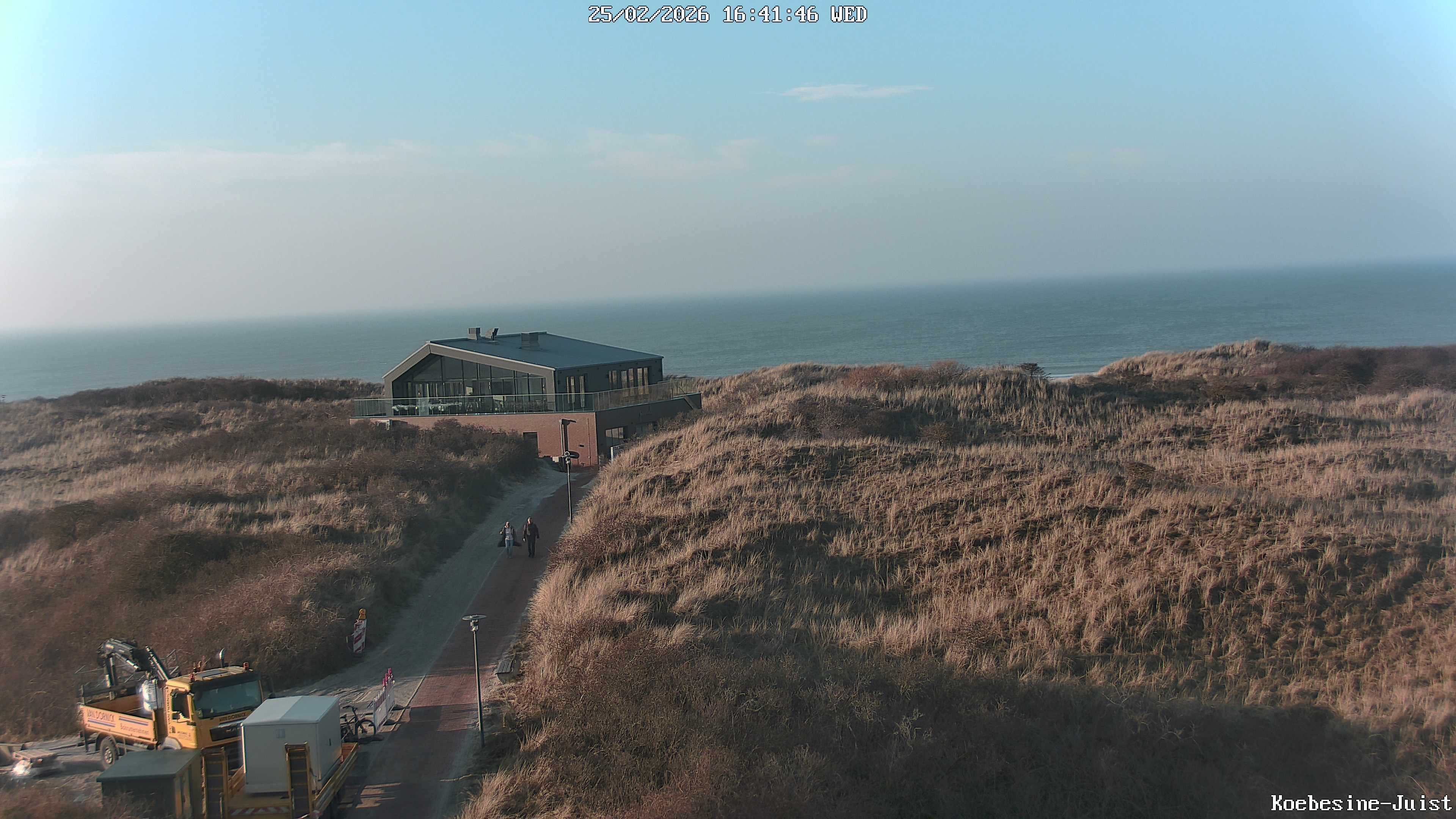 Archiv Foto Webcam Haus Köbesine auf Juist: Blick zum Strand