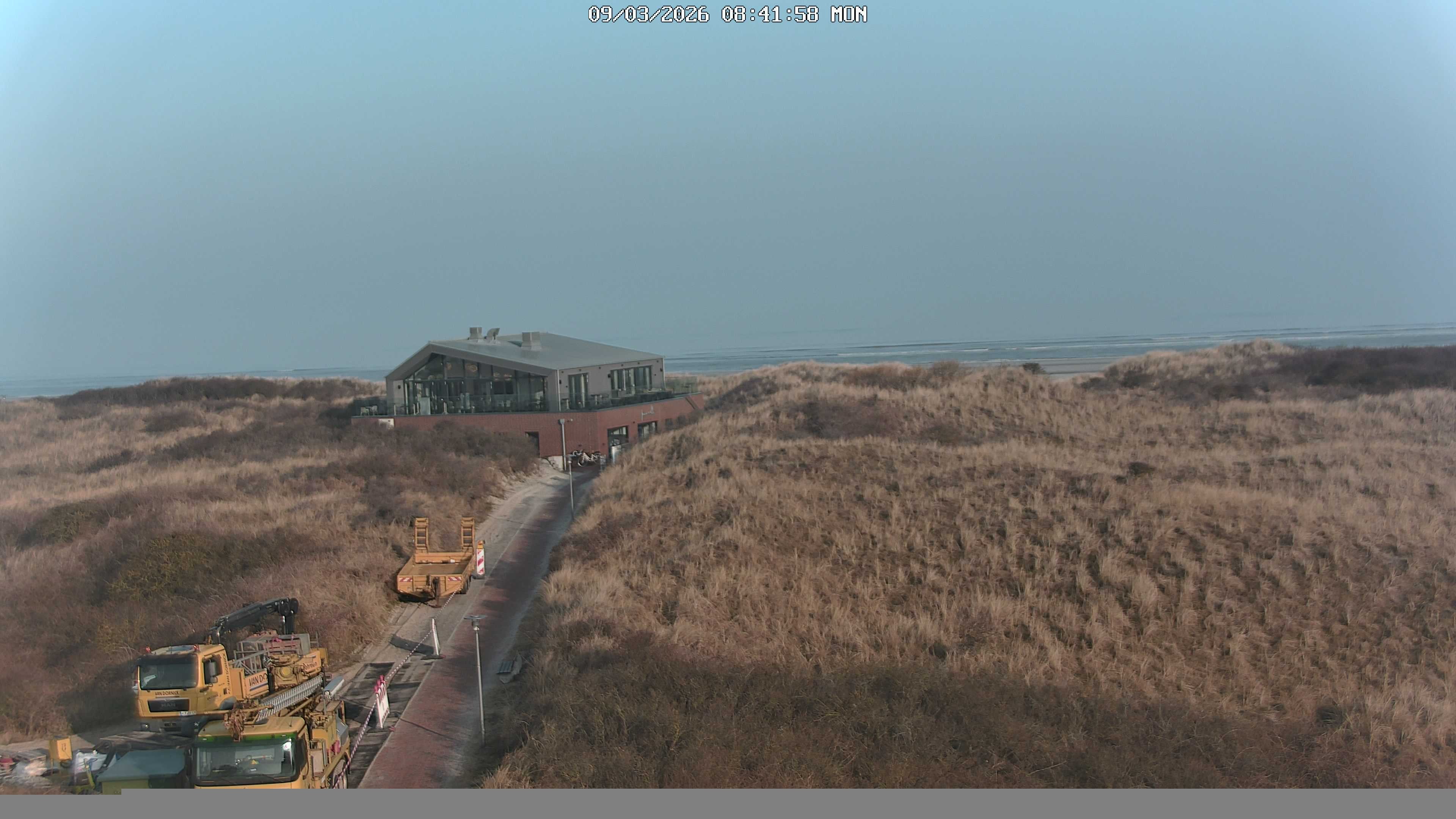 Archiv Foto Webcam Haus Köbesine auf Juist: Blick zum Strand