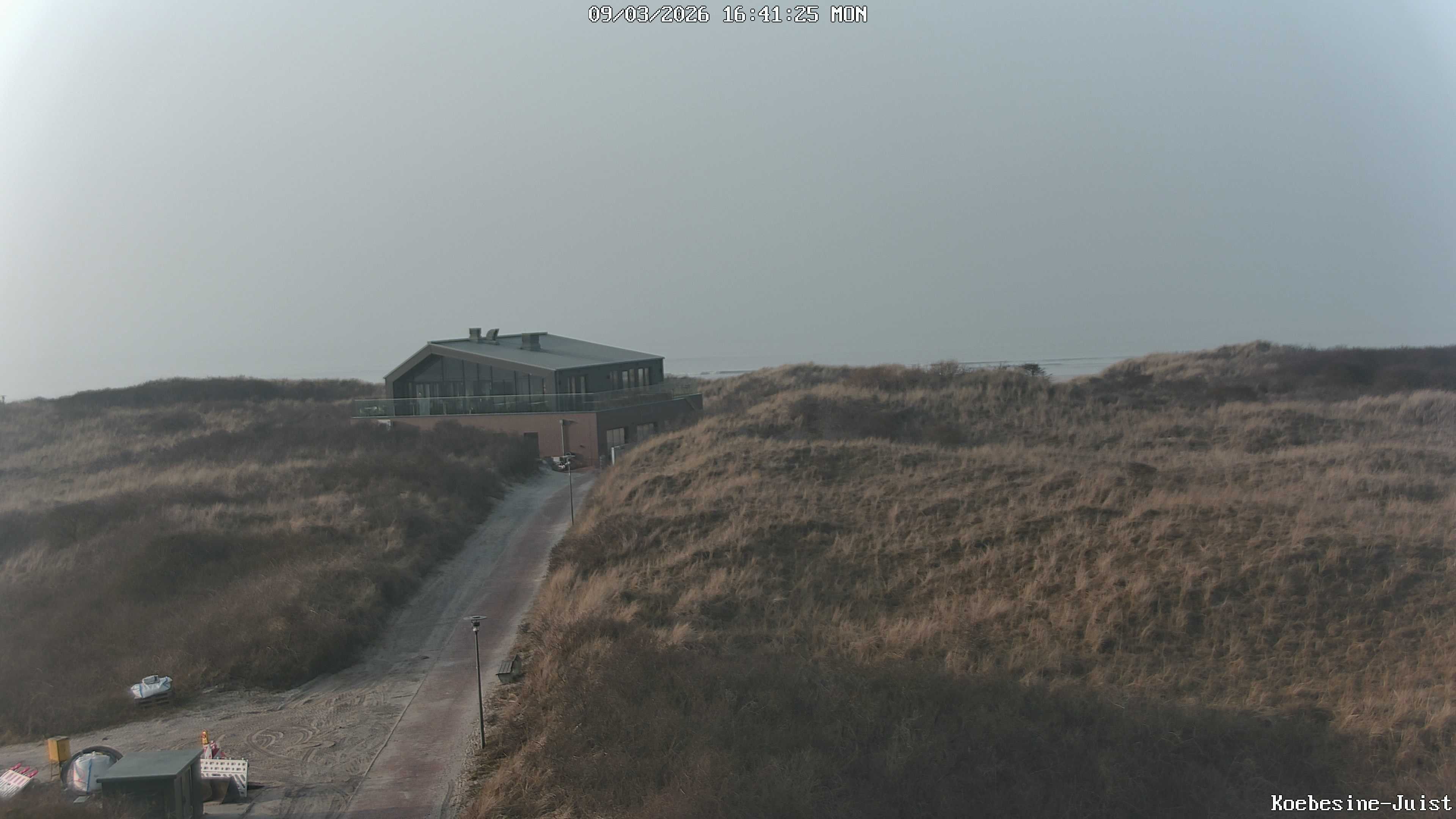 Archiv Foto Webcam Haus Köbesine auf Juist: Blick zum Strand