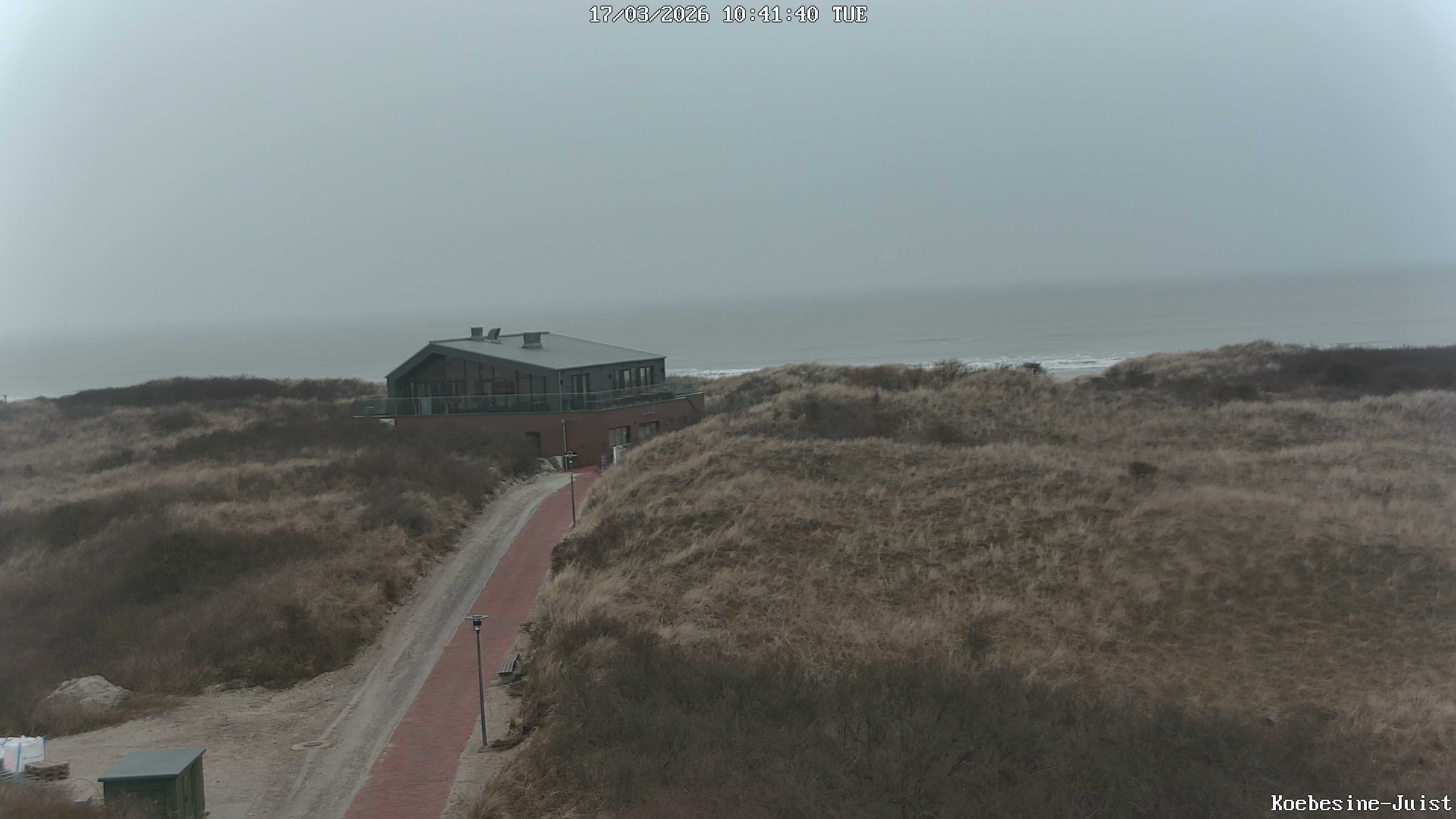 Archiv Foto Webcam Haus Köbesine auf Juist: Blick zum Strand