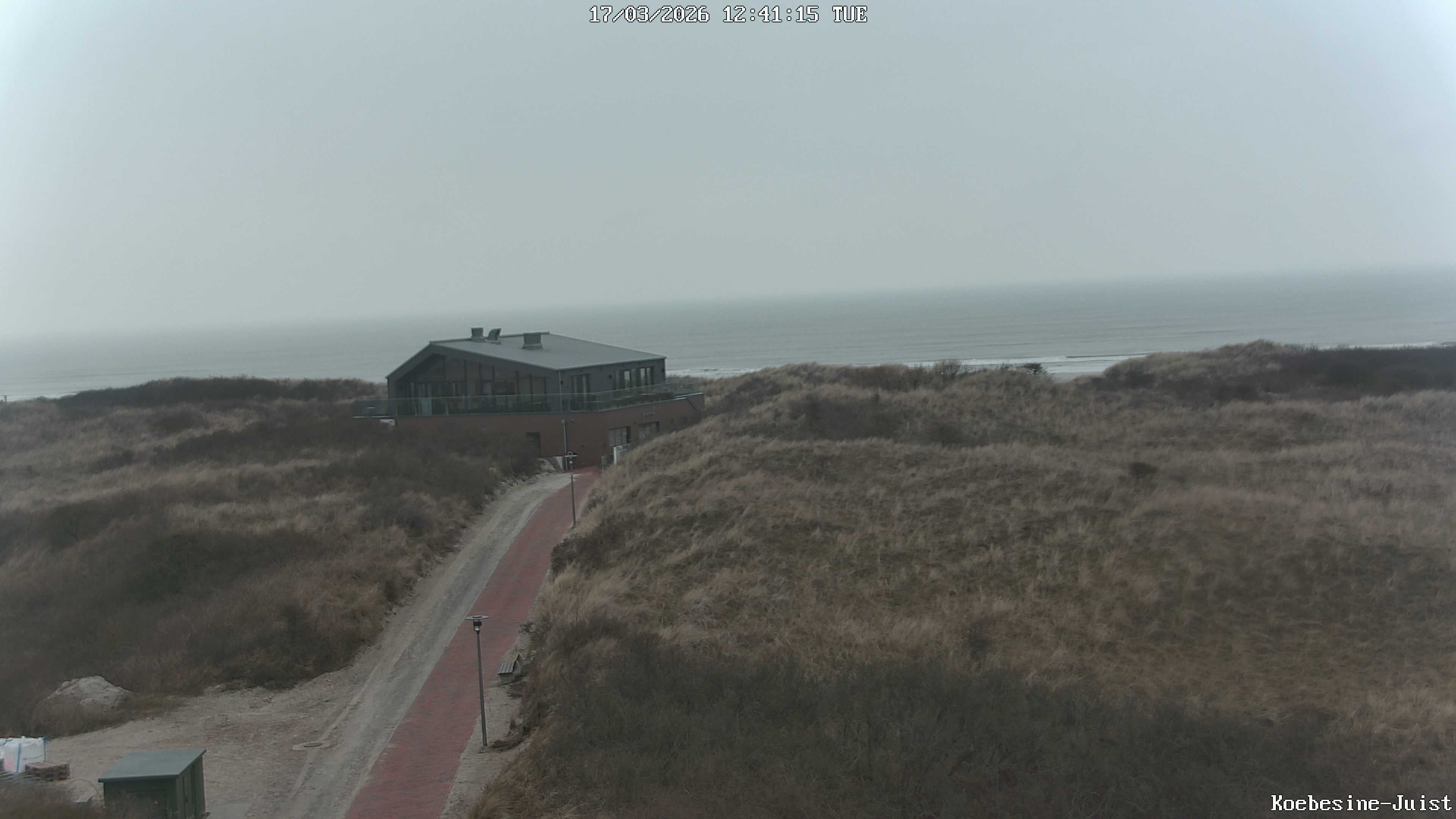 Archiv Foto Webcam Haus Köbesine auf Juist: Blick zum Strand