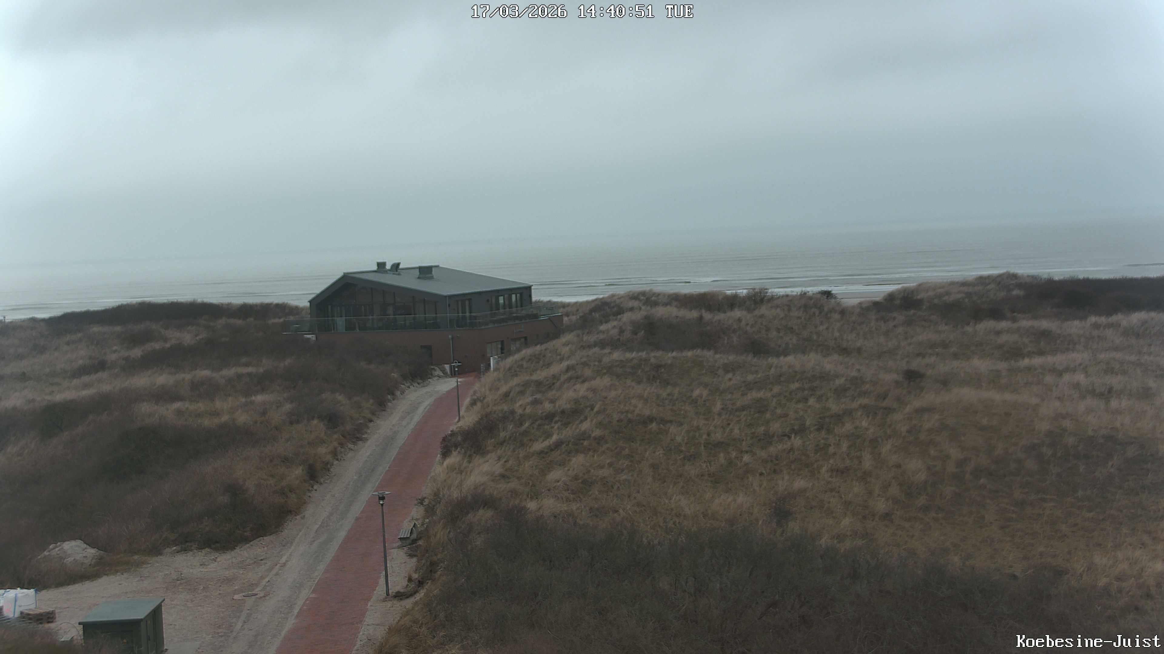Archiv Foto Webcam Haus Köbesine auf Juist: Blick zum Strand