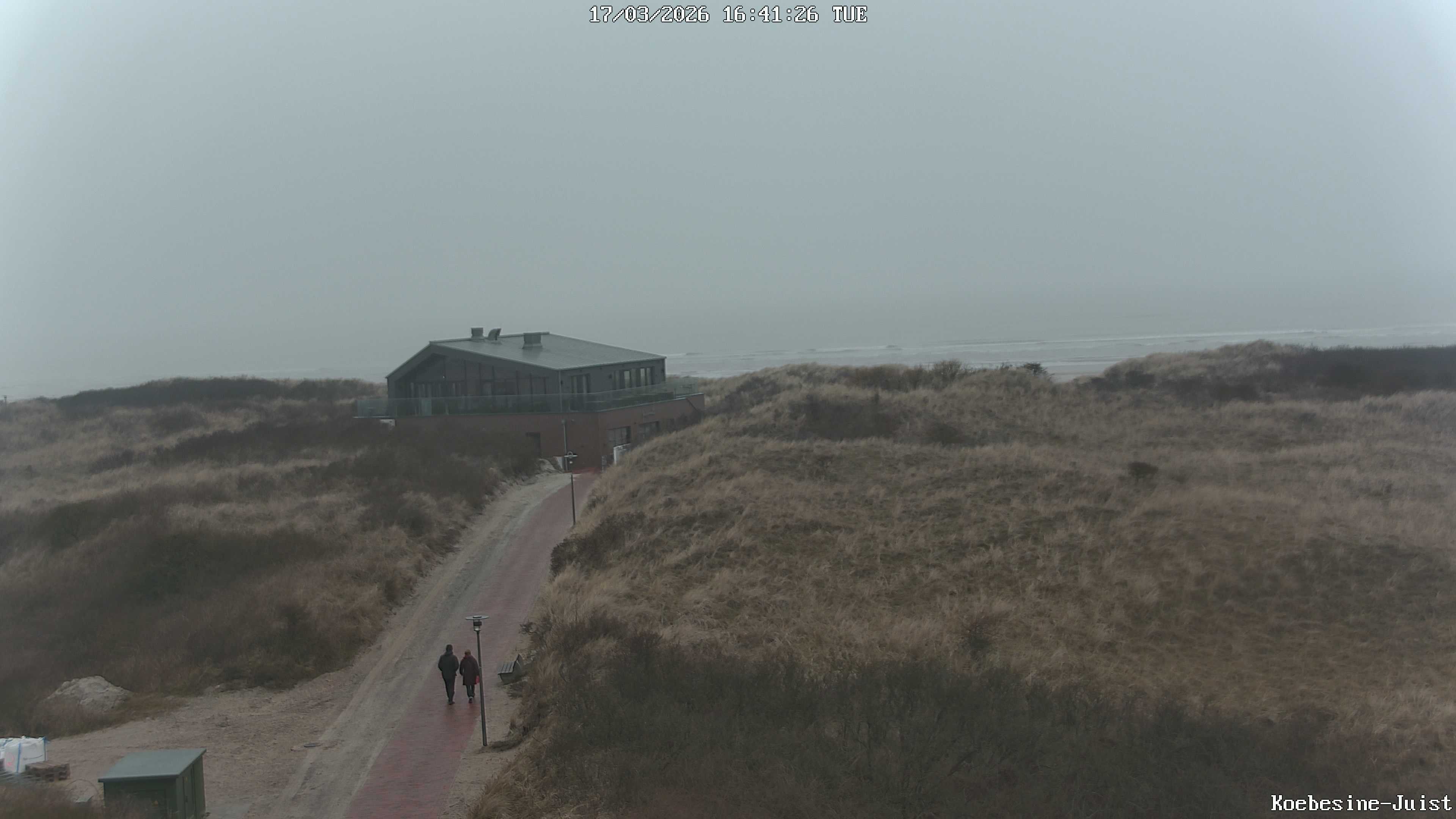 Archiv Foto Webcam Haus Köbesine auf Juist: Blick zum Strand