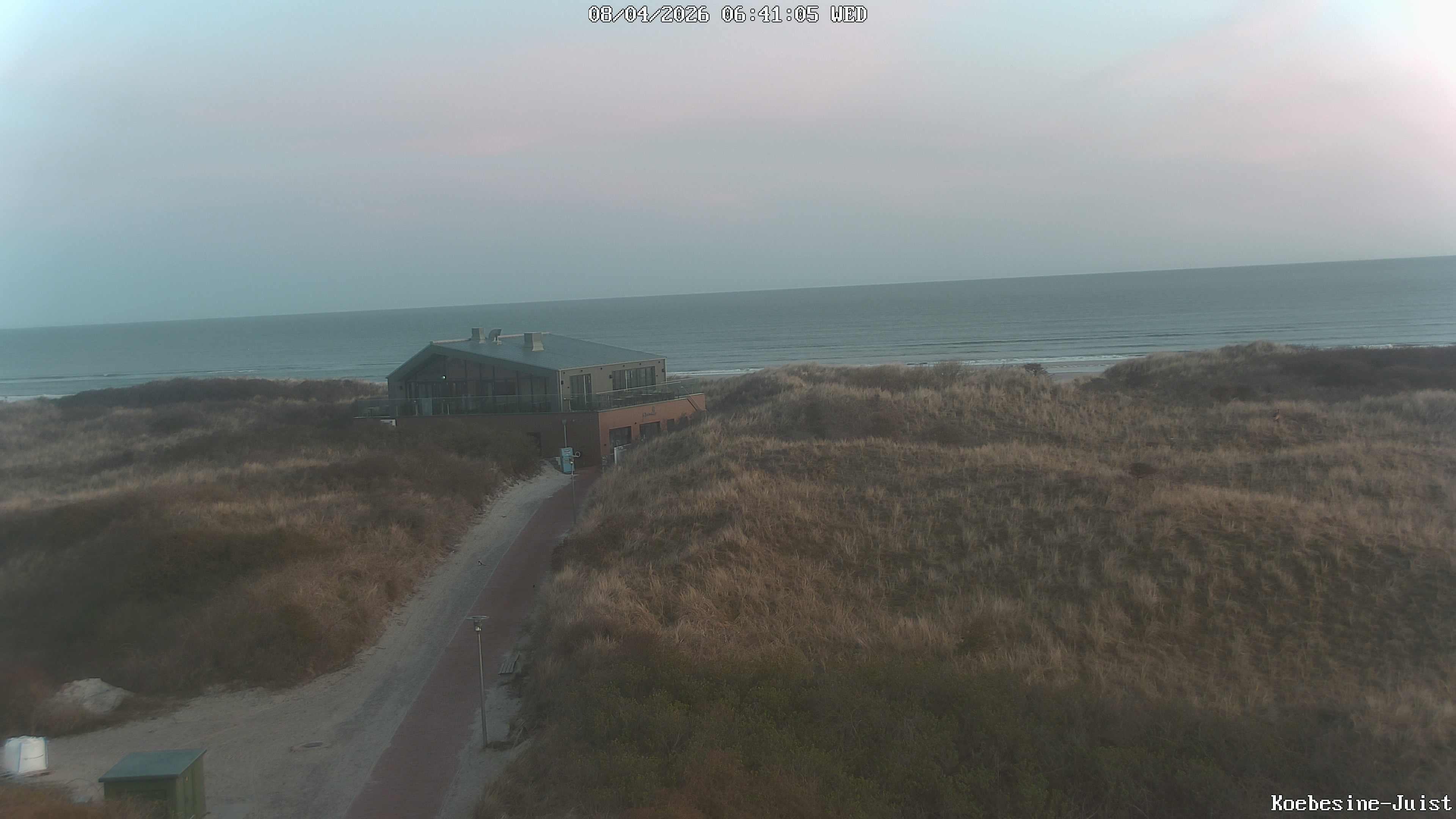 Archiv Foto Webcam Haus Köbesine auf Juist: Blick zum Strand