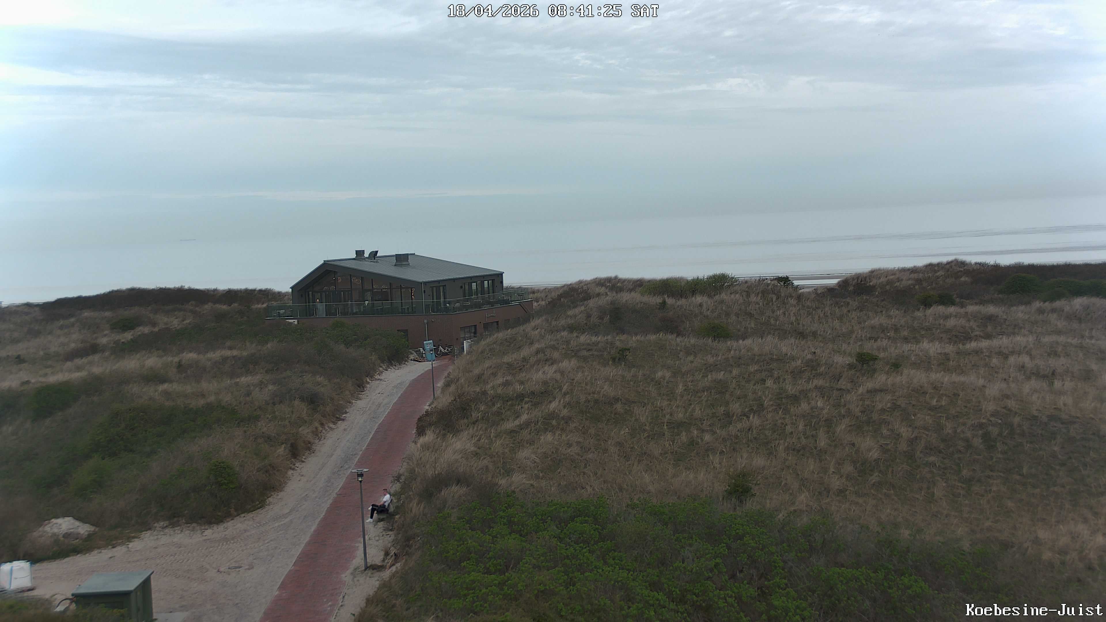 Archiv Foto Webcam Haus Köbesine auf Juist: Blick zum Strand