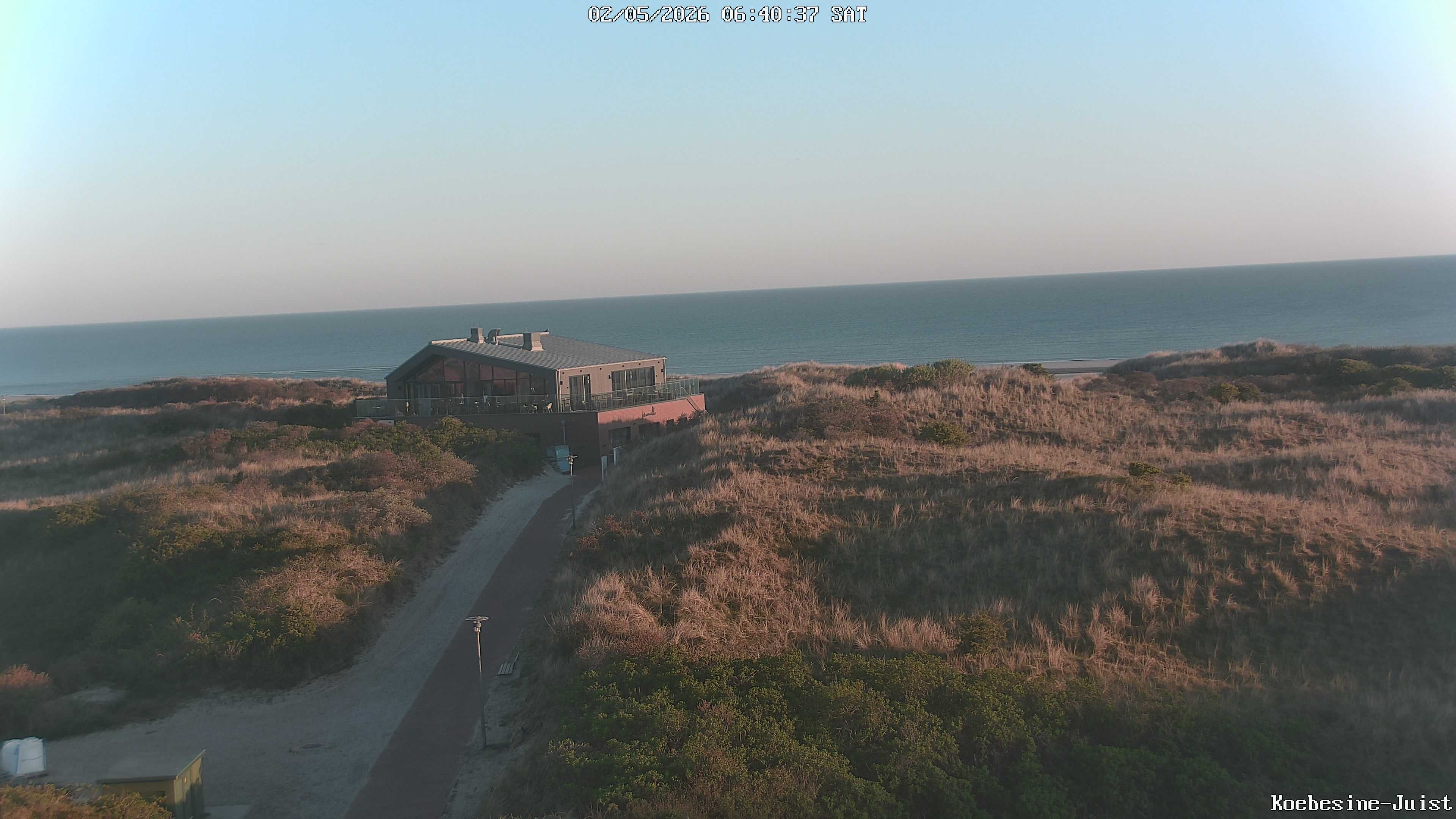 Archiv Foto Webcam Haus Köbesine auf Juist: Blick zum Strand