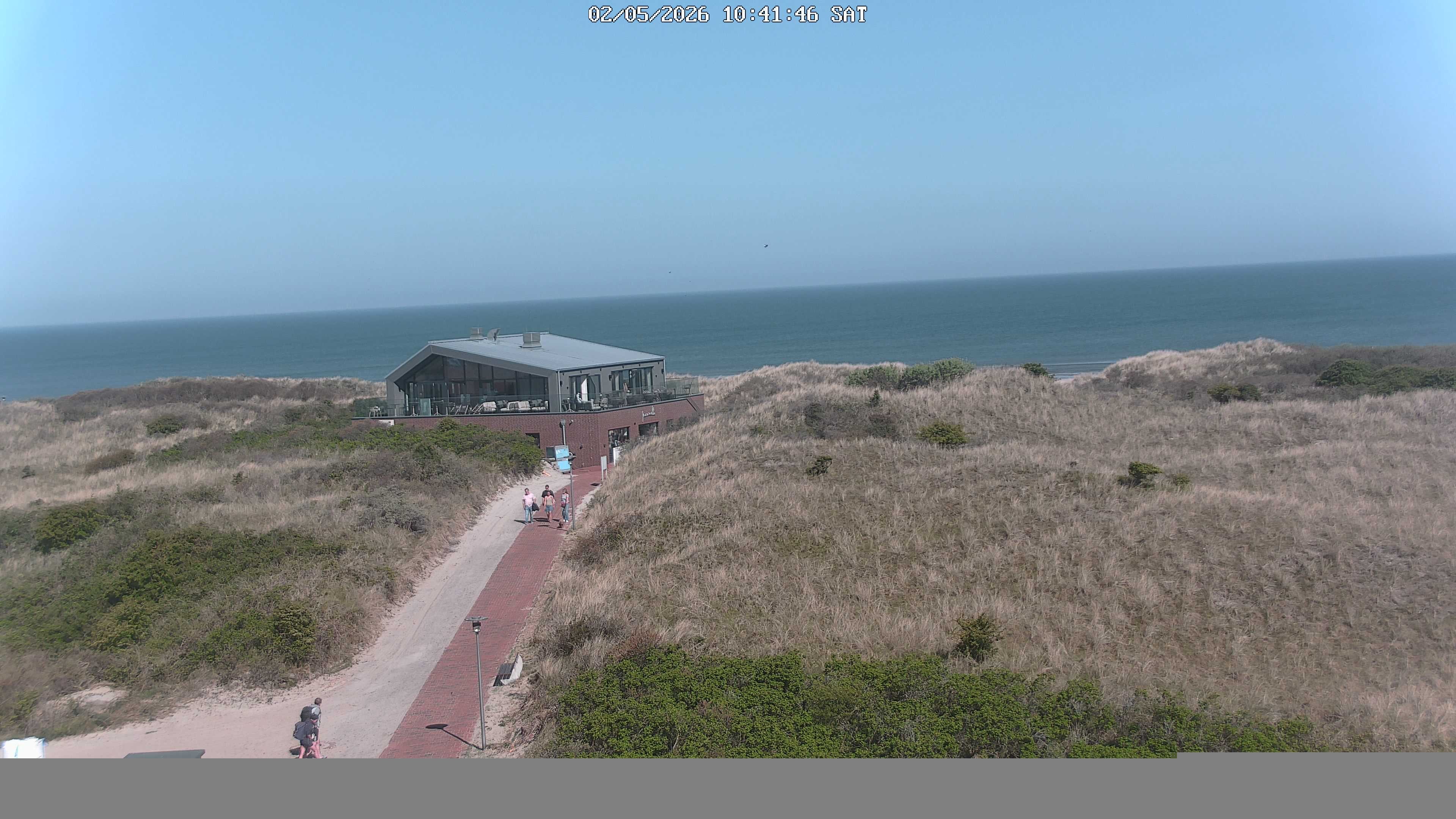 Archiv Foto Webcam Haus Köbesine auf Juist: Blick zum Strand