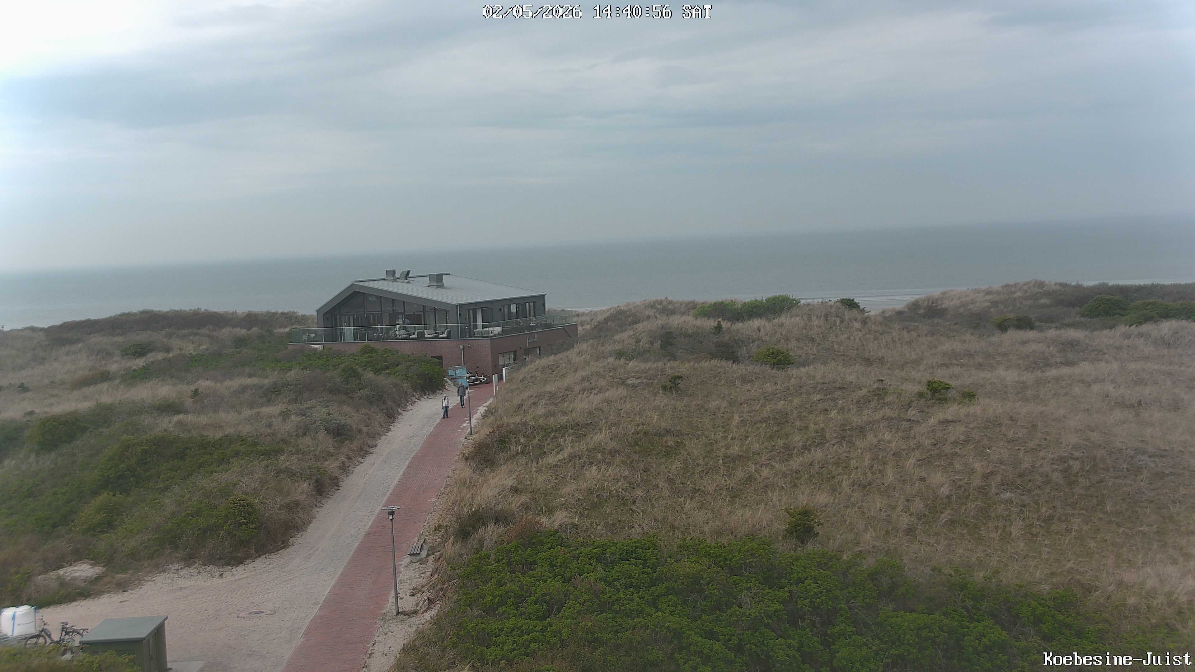 Archiv Foto Webcam Haus Köbesine auf Juist: Blick zum Strand