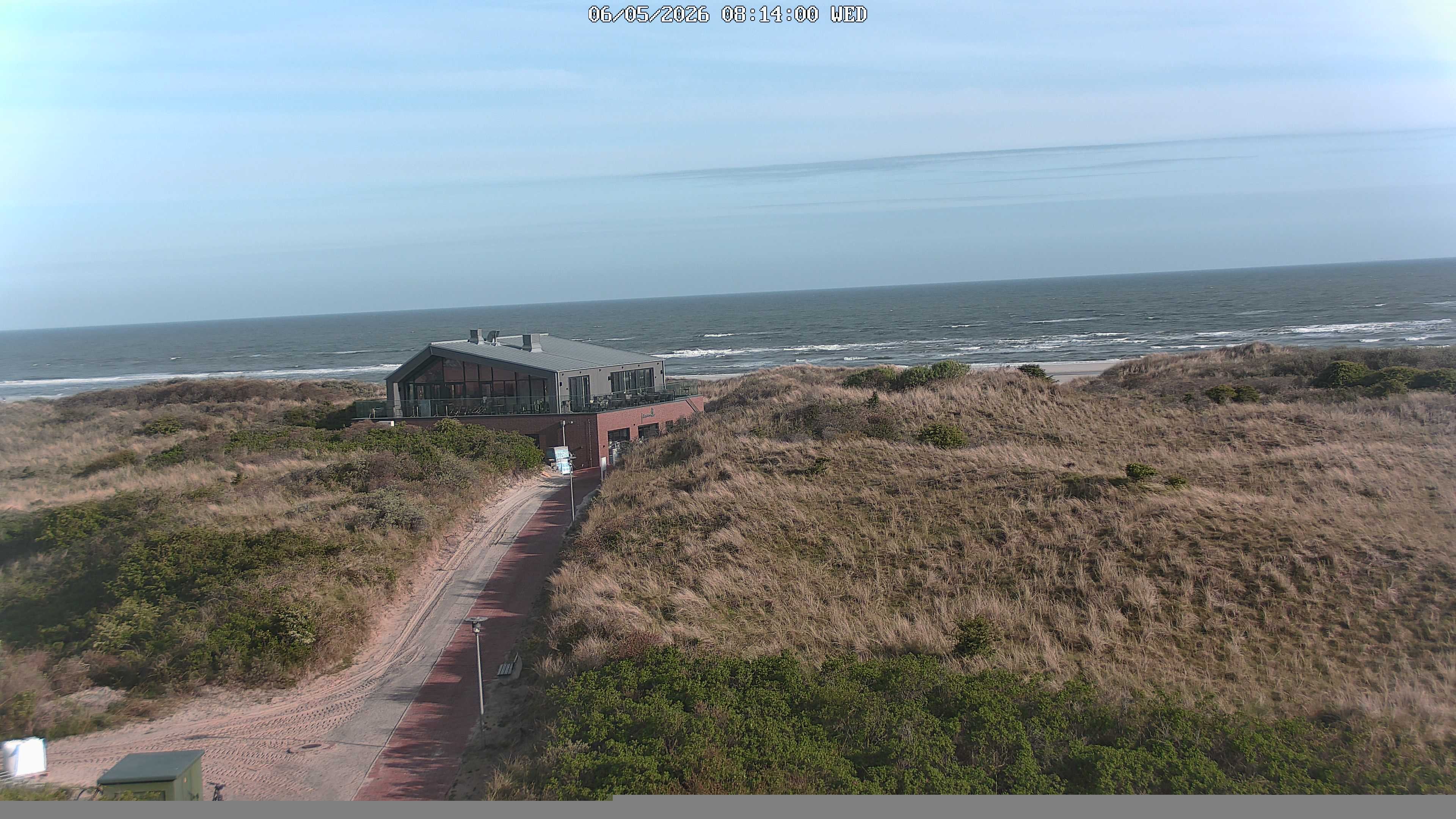 Archiv Foto Webcam Haus Köbesine auf Juist: Blick zum Strand