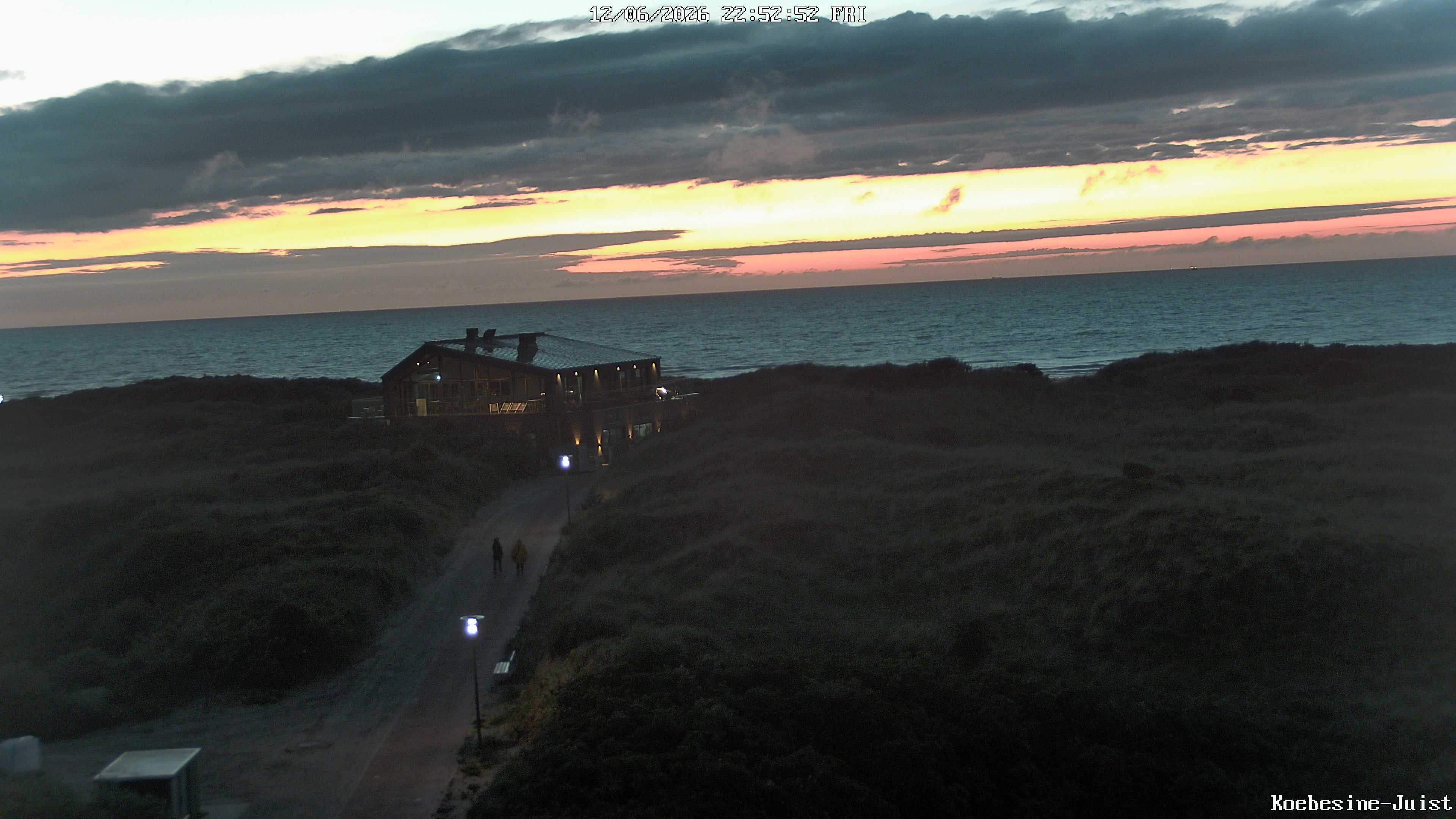 Archiv Foto Webcam Haus Köbesine auf Juist: Blick zum Strand