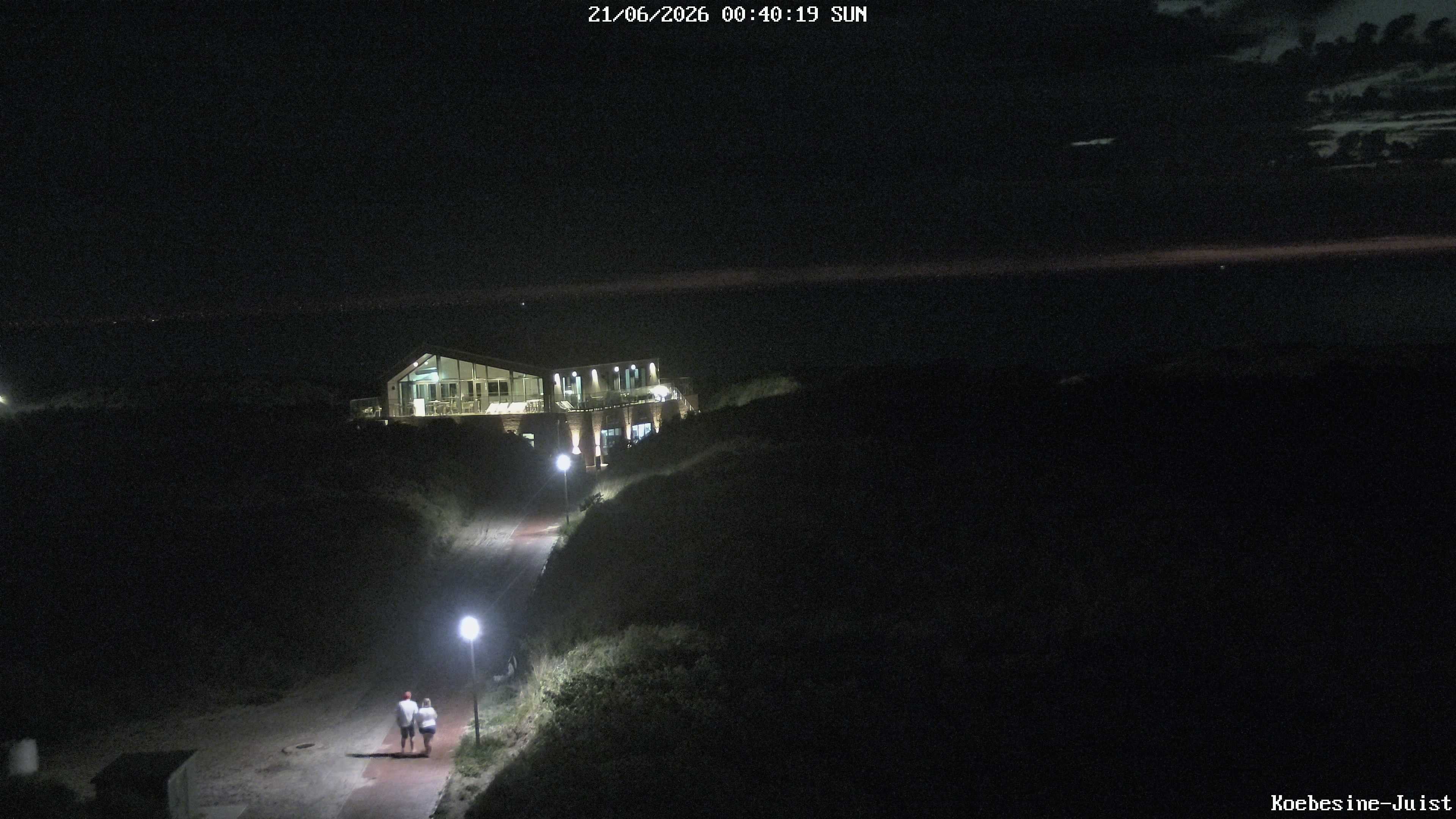 Archiv Foto Webcam Haus Köbesine auf Juist: Blick zum Strand